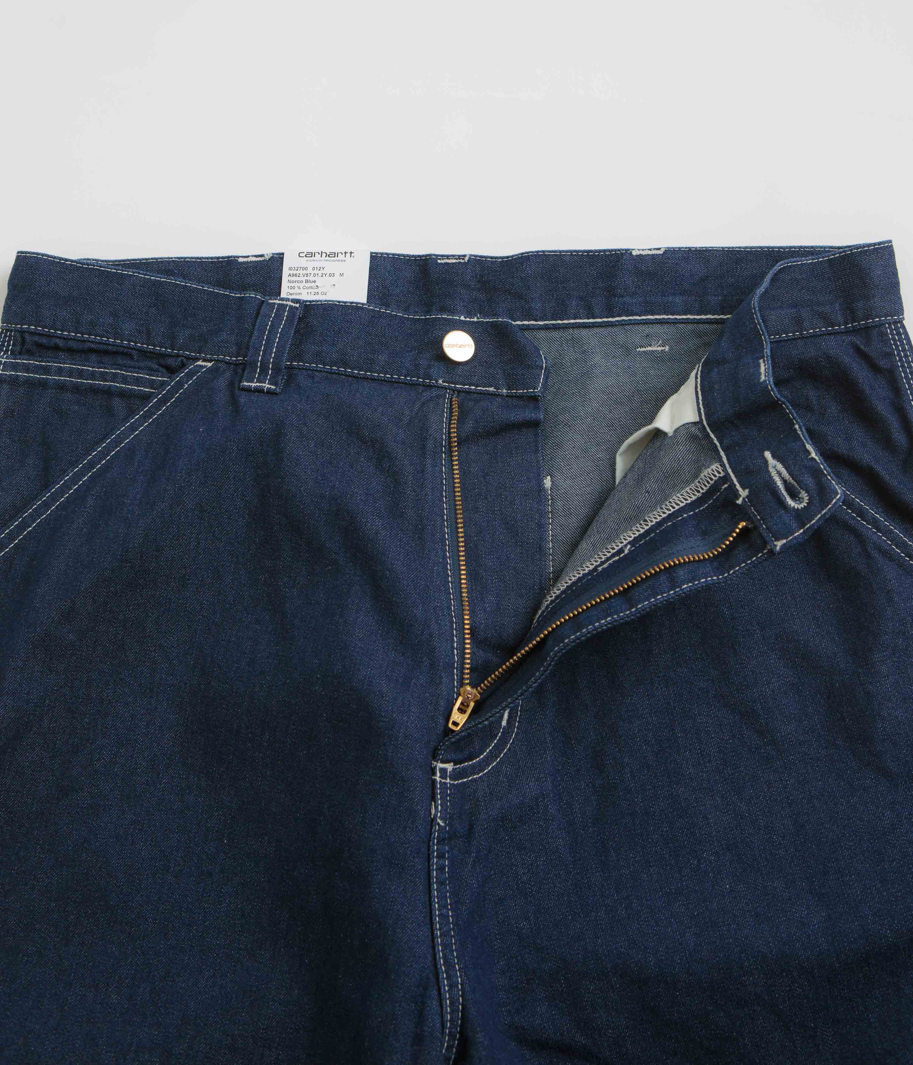 Carhartt OG Single Knee Denim Pants - Stunning One Wash Blue