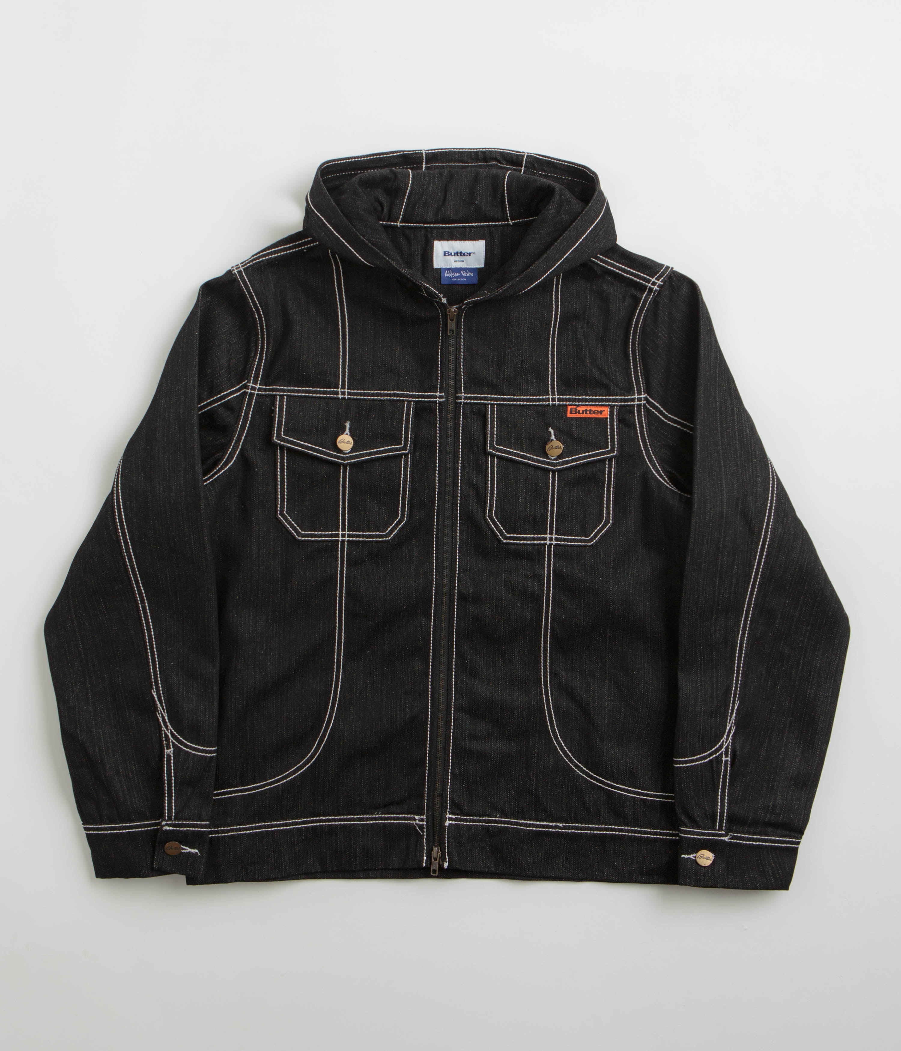 Butter Goods Adilson Black Denim Jacket - A Fashion Statement