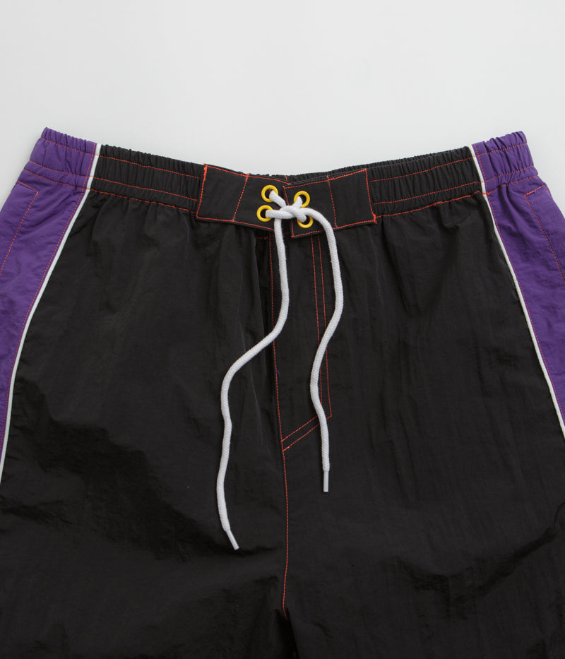 Butter Goods Black Warped Board Shorts - A Fashion Statement!