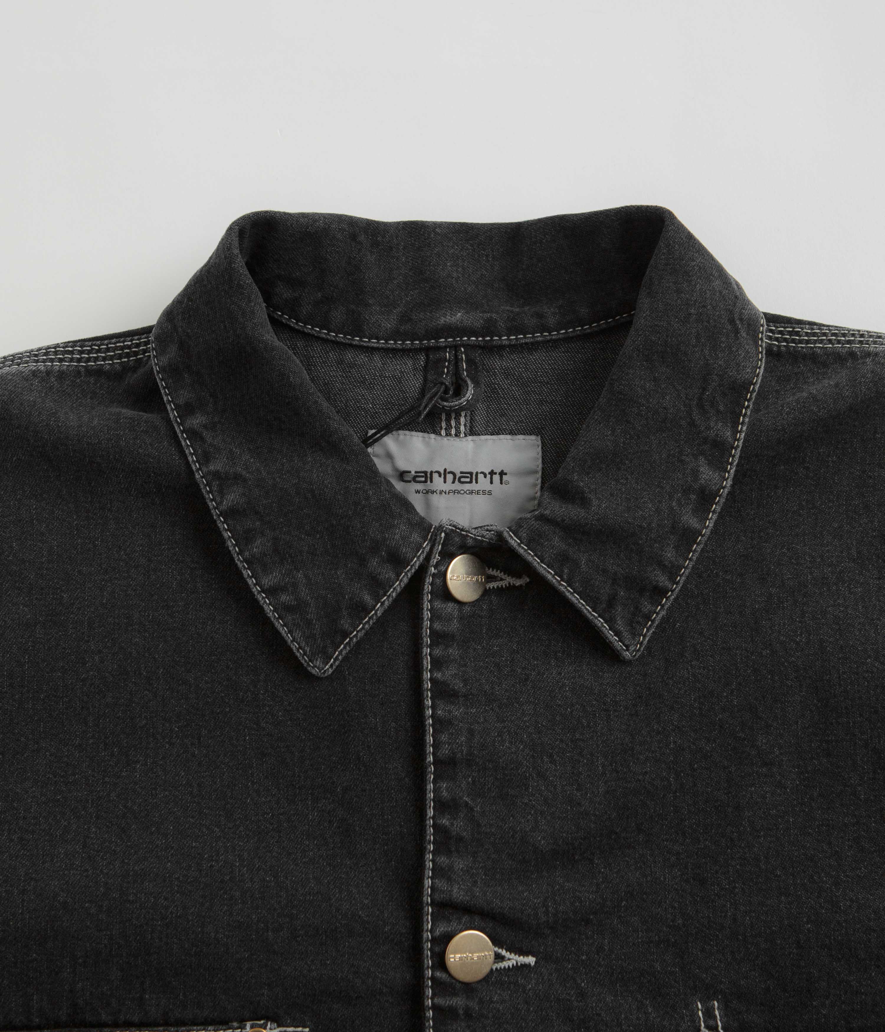 Carhartt OG Chore Coat - Stunning Heavy Stone Washed Black