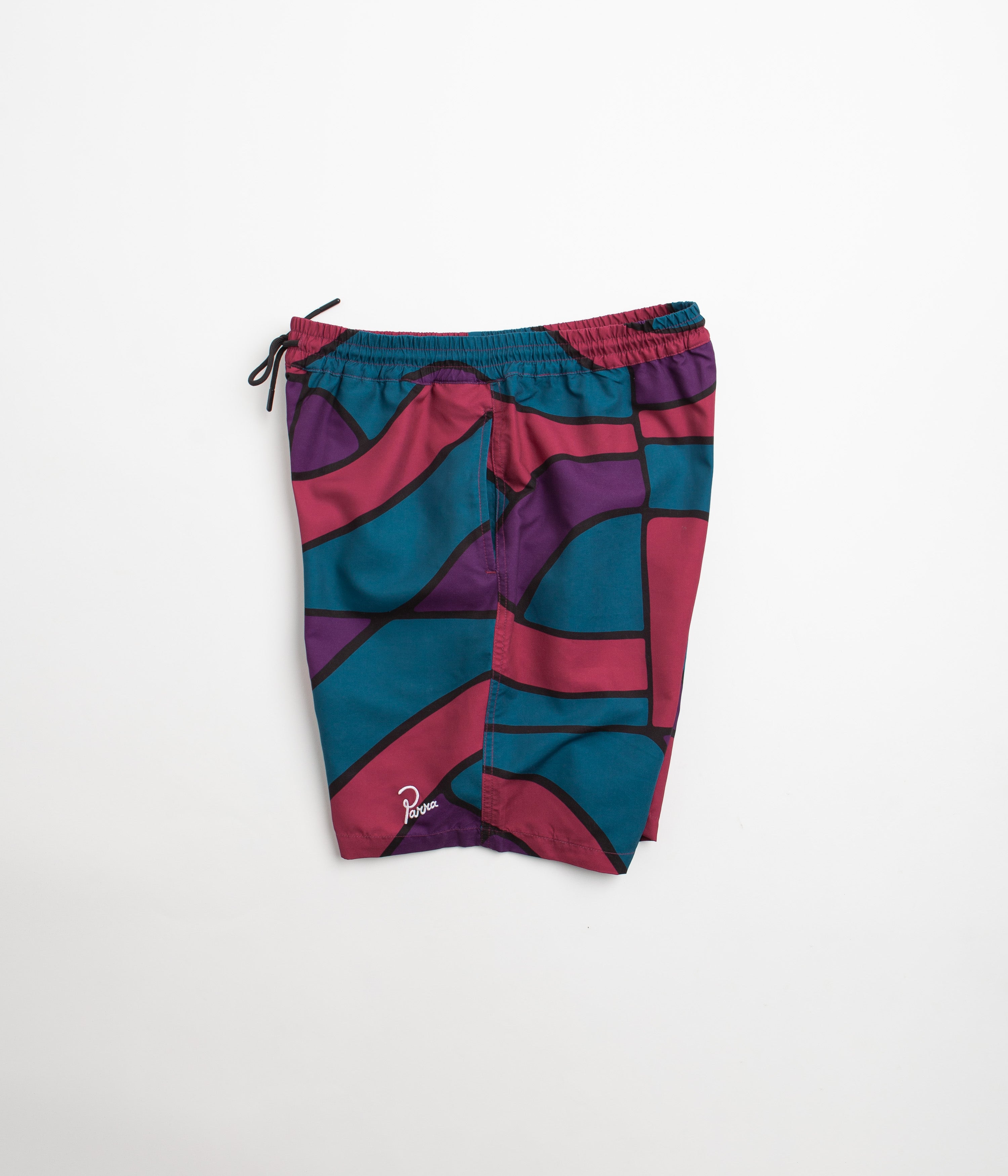 by Parra Multi-Color Mountain Waves Swim Shorts: A Splash of Style!