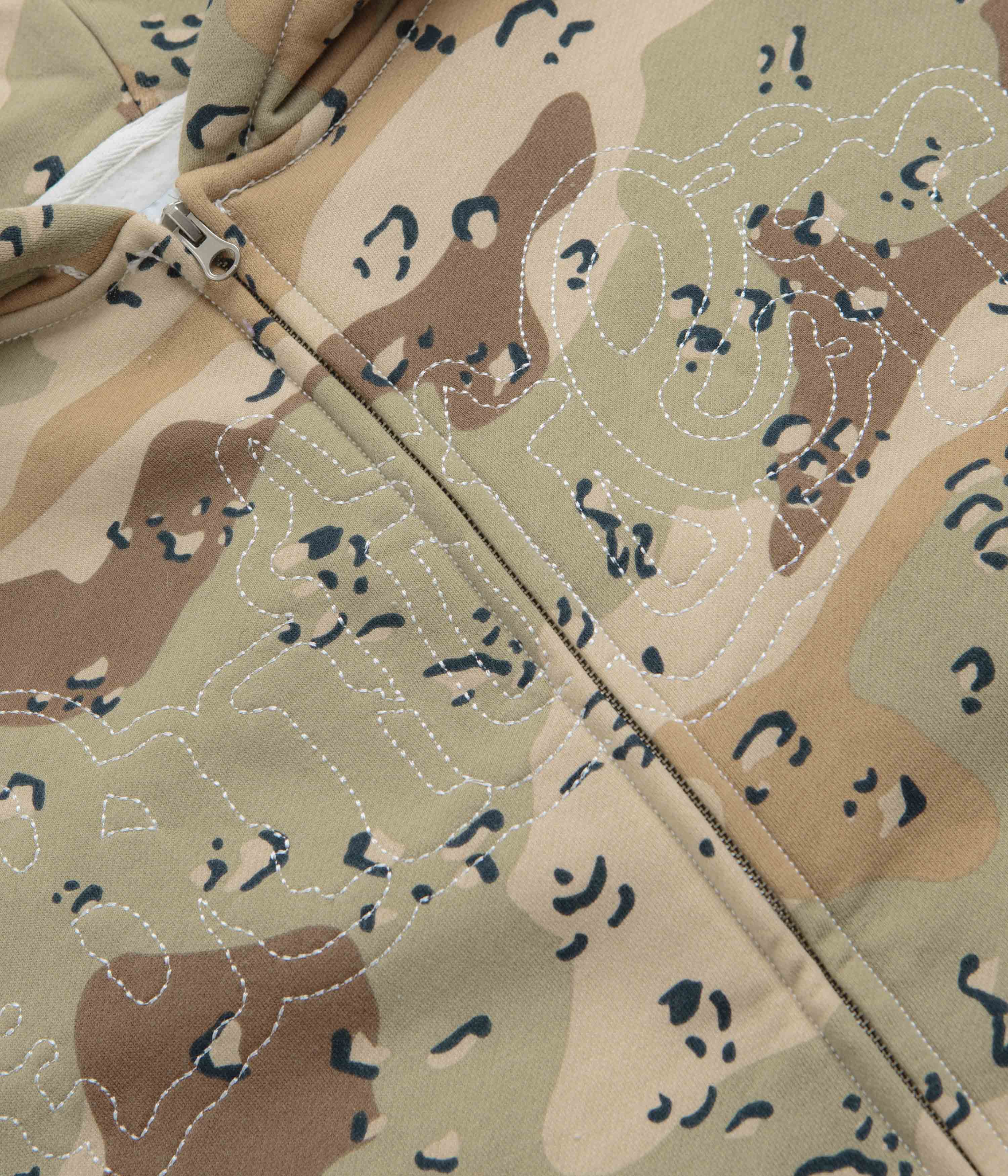 Butter Goods Desert Camo Breakdown Zip - Thru Hoodie: A Must - Have!