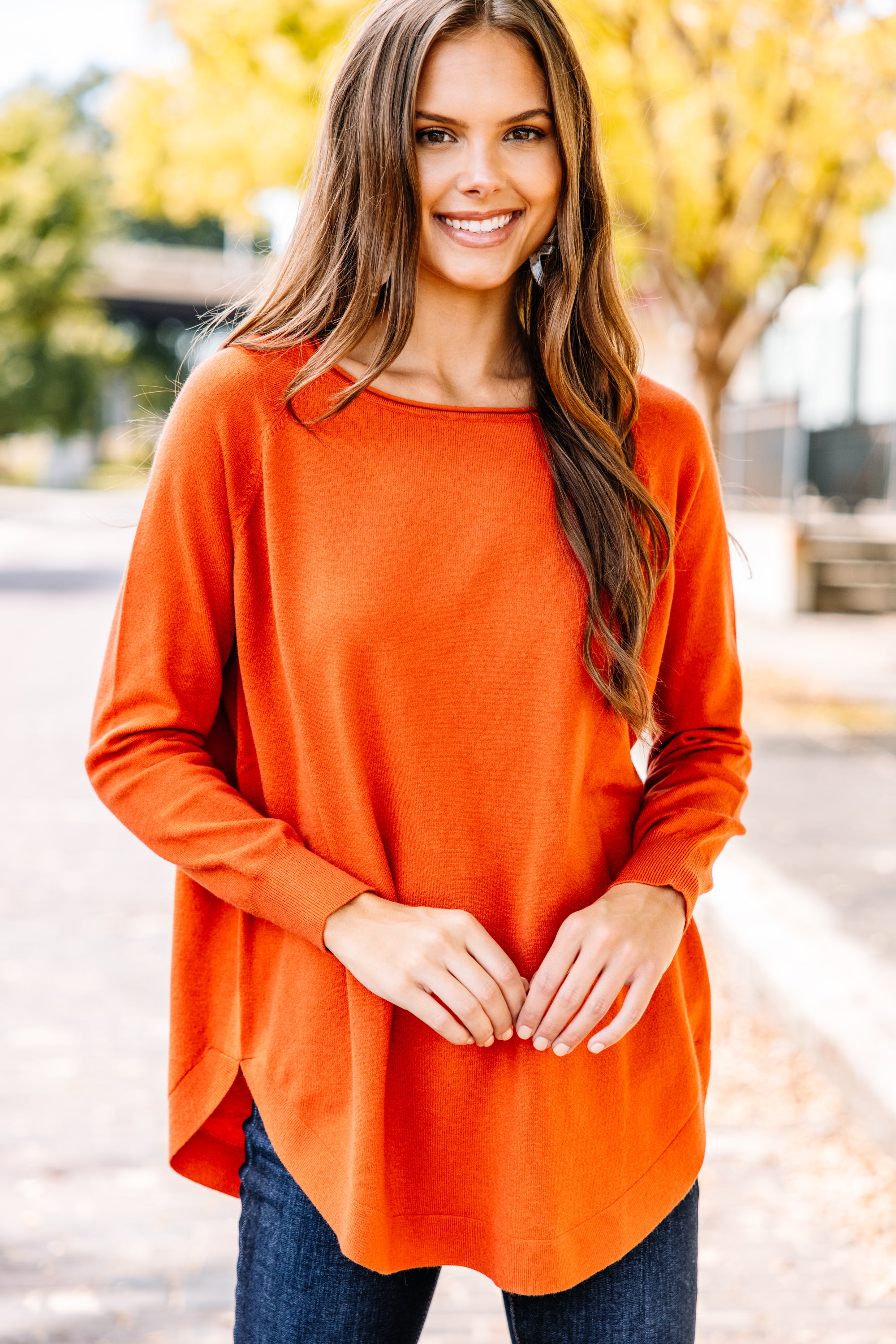 Good Girl Gone Rust Orange Classic Tunic - A Must - Have!