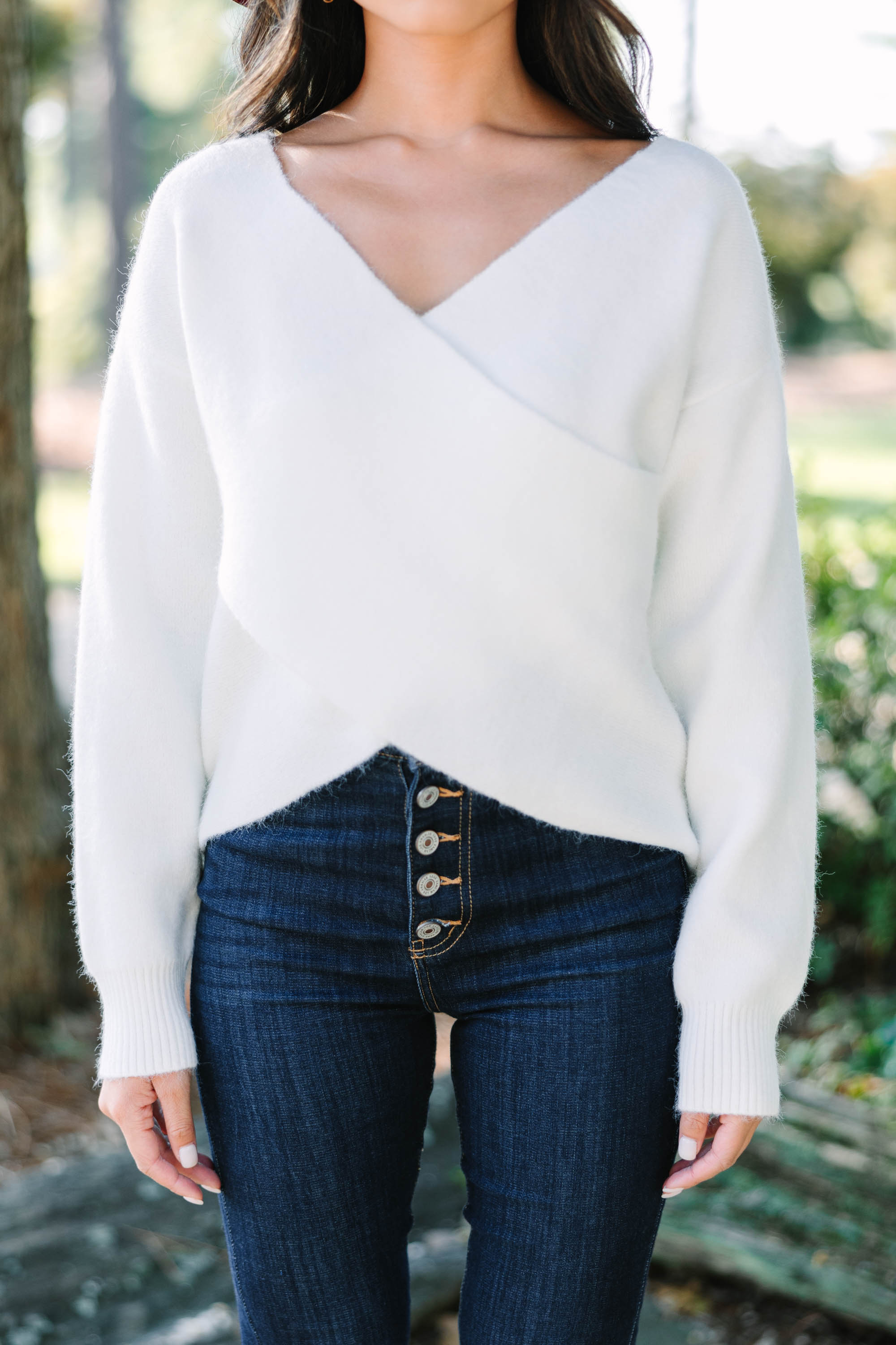 Gorgeous Ivory White Sweater for Your Best Self