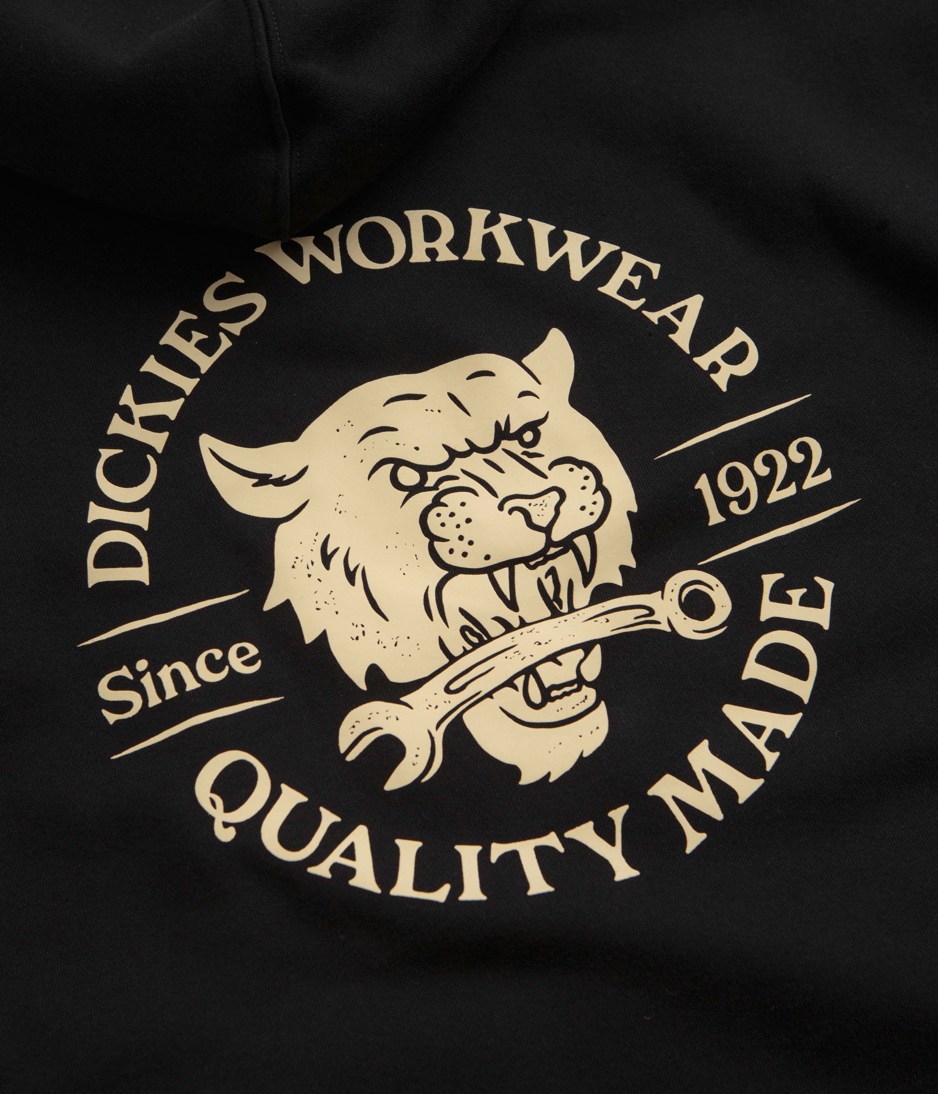 Dickies Black Wrench Hoodie - A Must - Have for Style Lovers