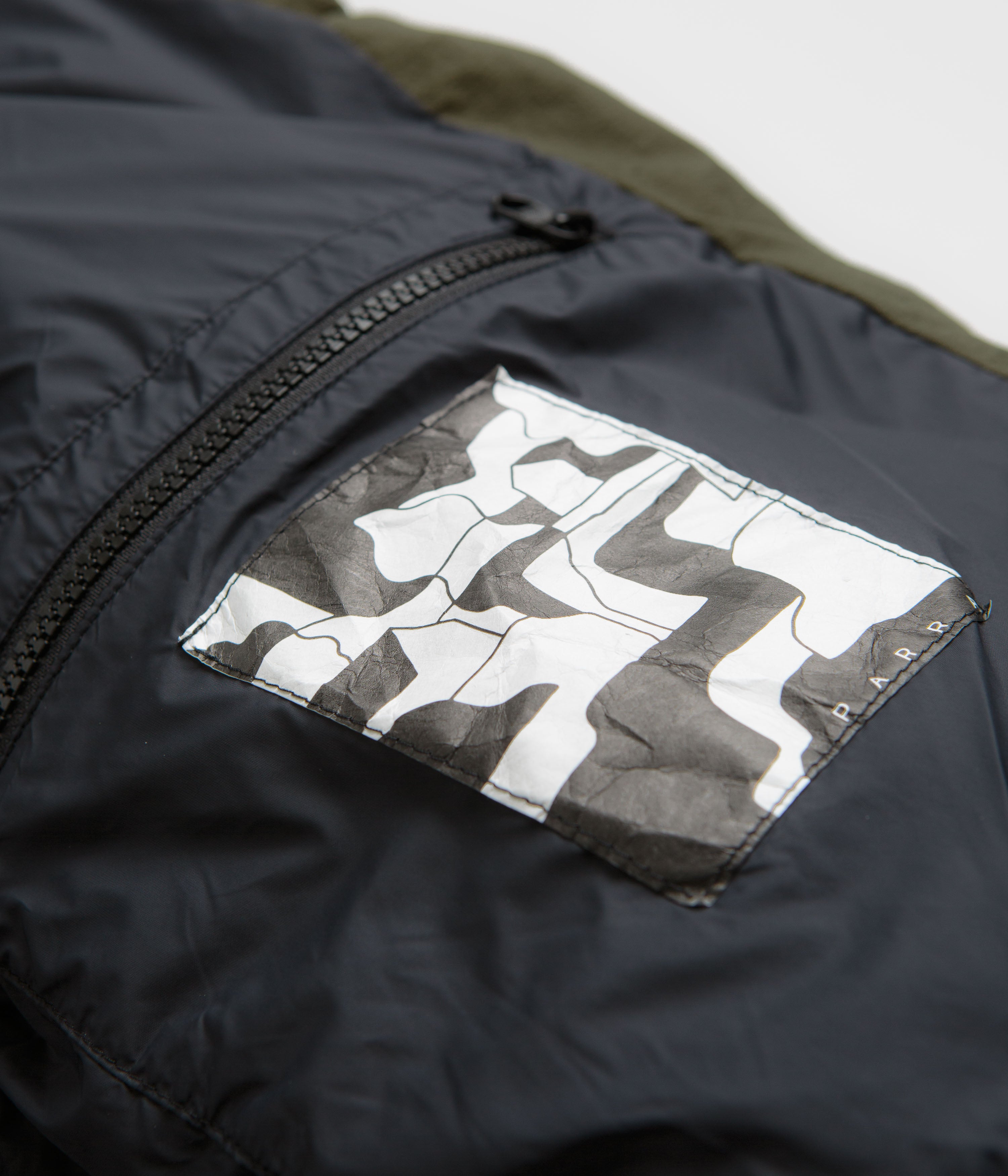 Parra's Stunning Green Boring Village Puffer Jacket