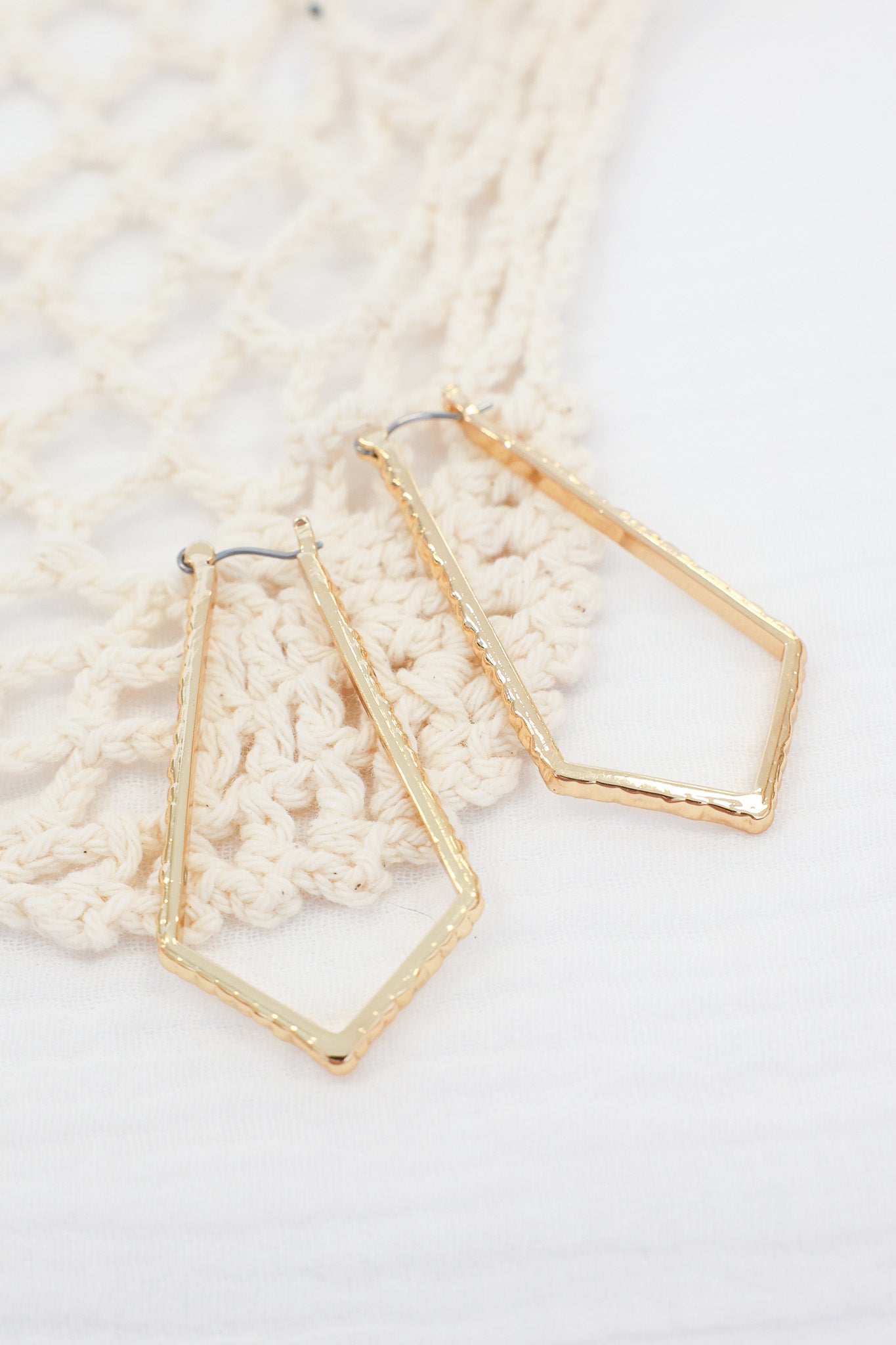 Stunning All I Want Gold Geometric Earrings