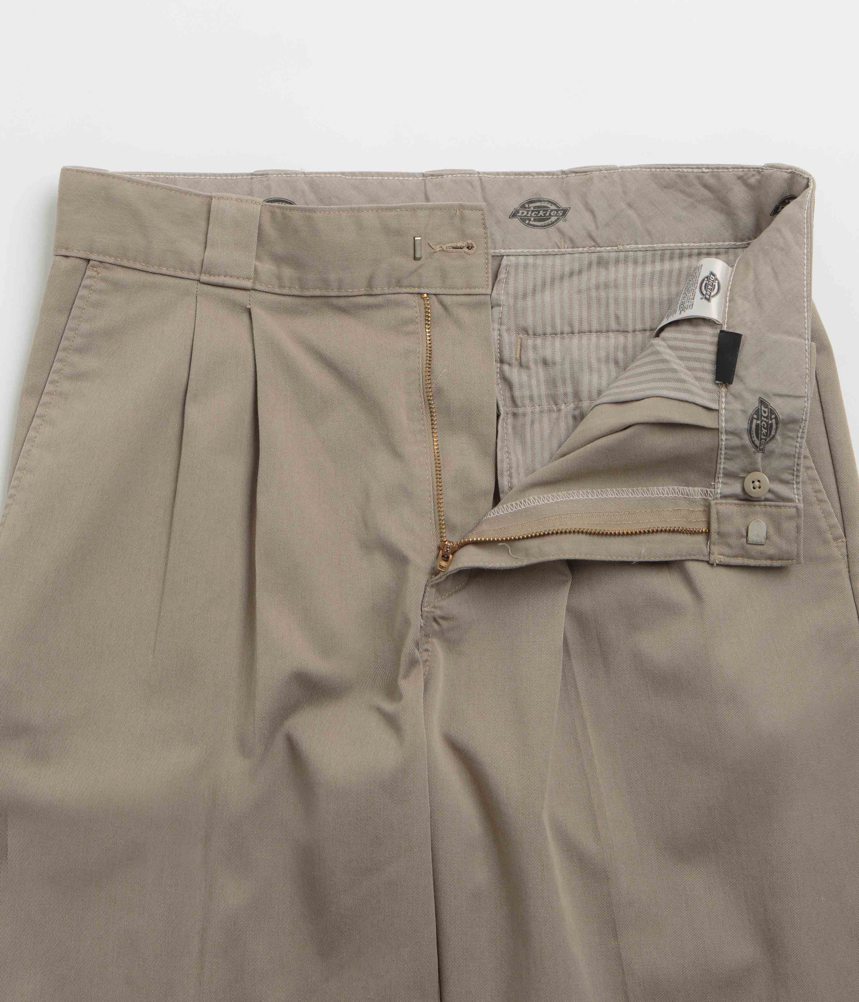Dickies Unionville Pleated Work Pants - Desert Sand: Comfortable and Stylish!