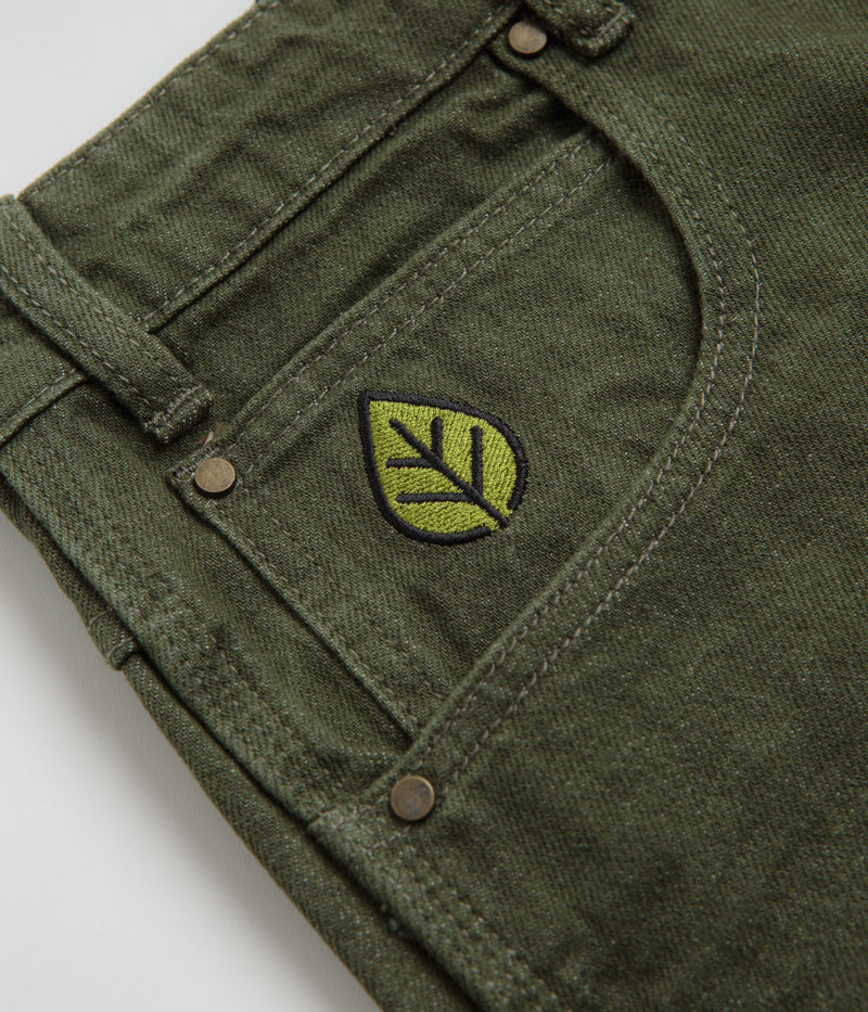Butter Goods Weathergear Faded Army Denim Shorts - A Must - Have!