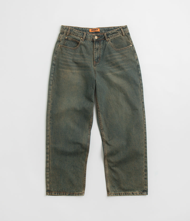 Butter Goods Warped Jeans - Stunning Dirty Wash Indigo
