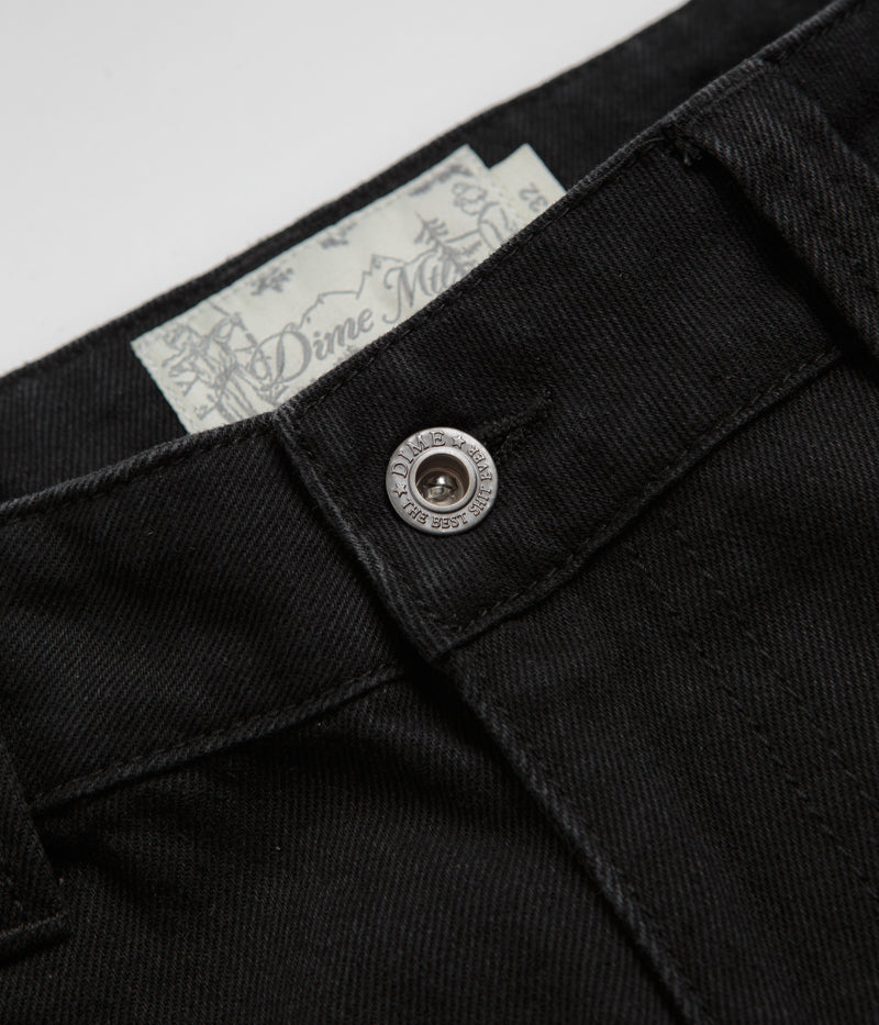 Dime's Stunning Black Classic Baggy Jeans - Grab Yours Now!