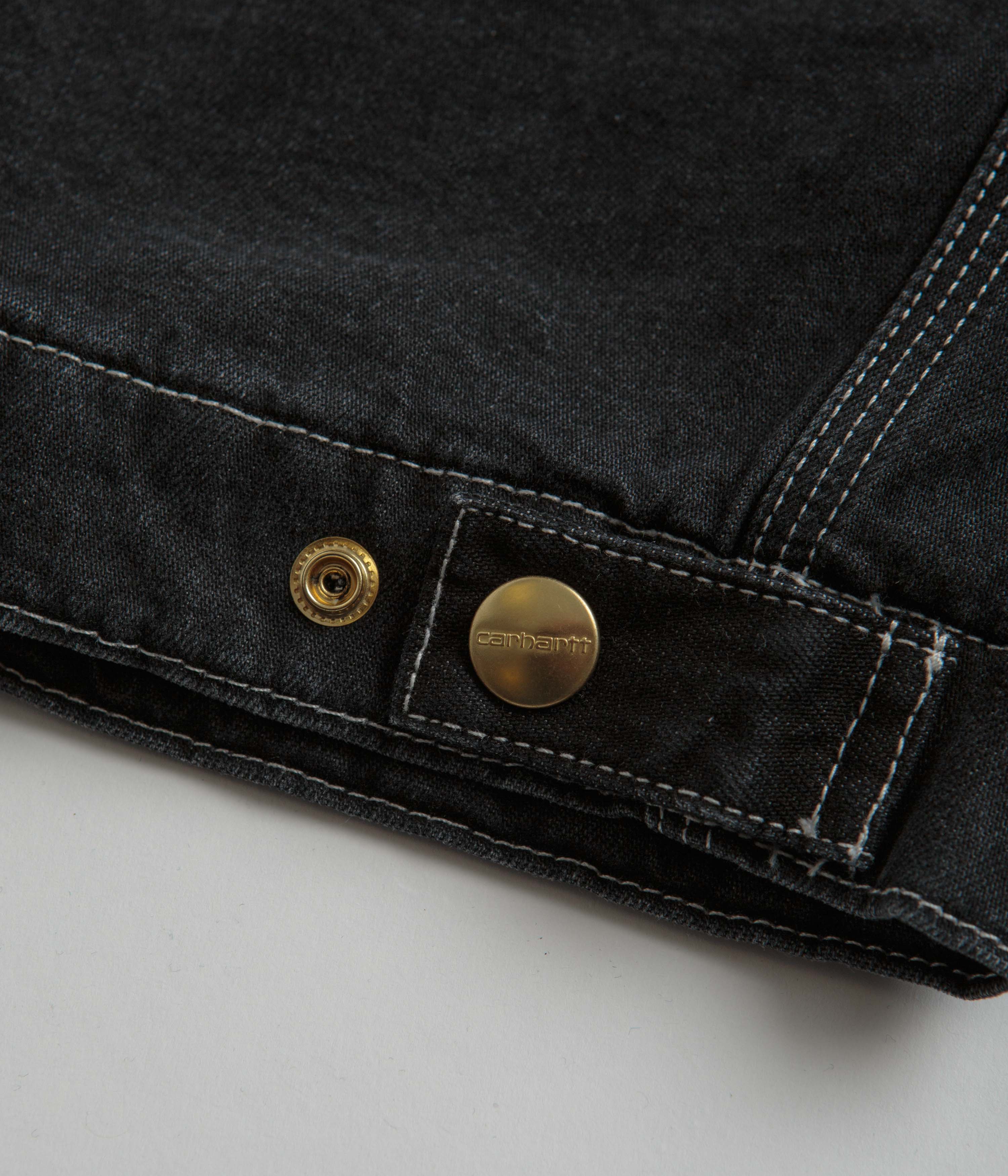 Carhartt OG Detroit Jacket - Stunning Black Stone Wash