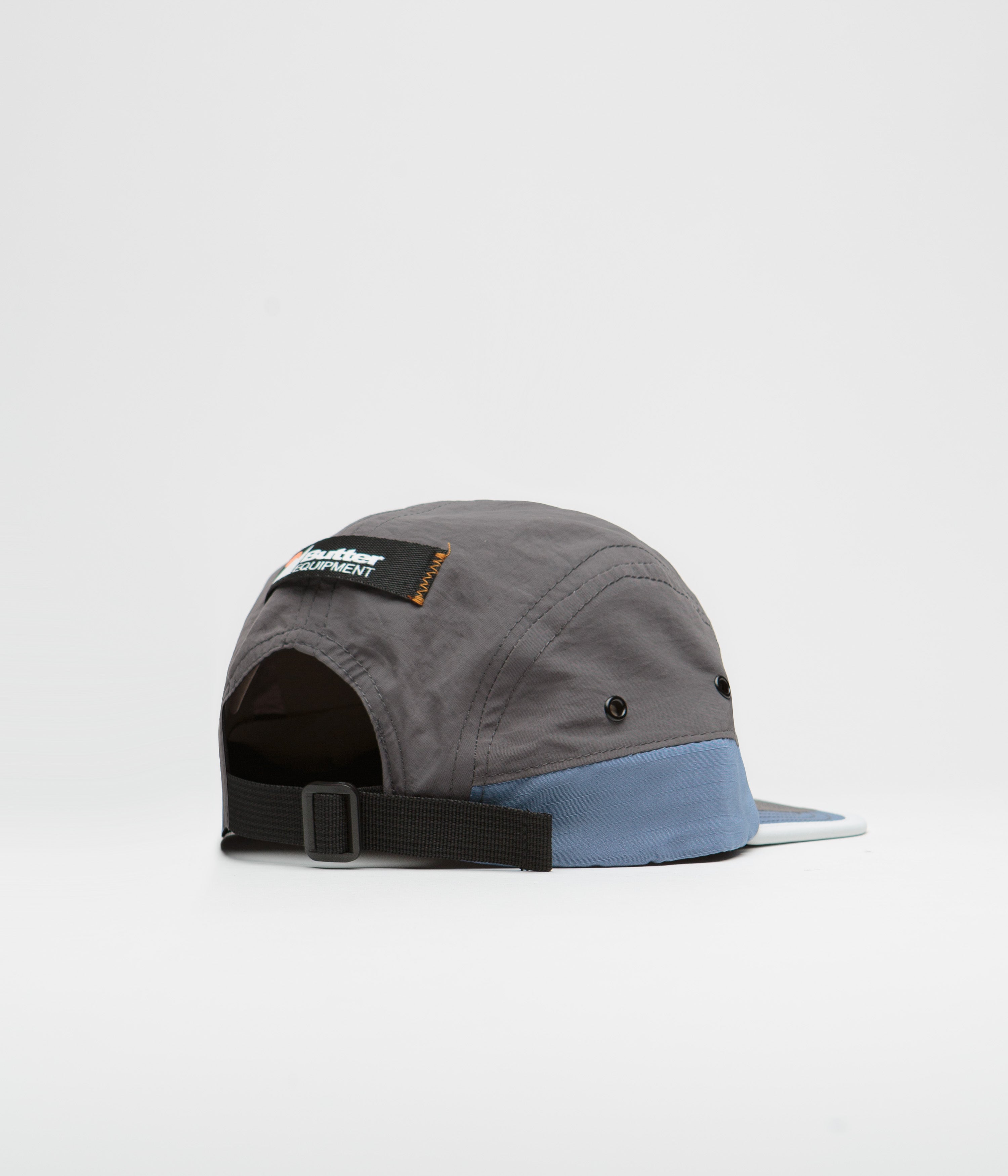Butter Goods Ripstop Trail 5 Panel Cap - Stunning Slate / Steel