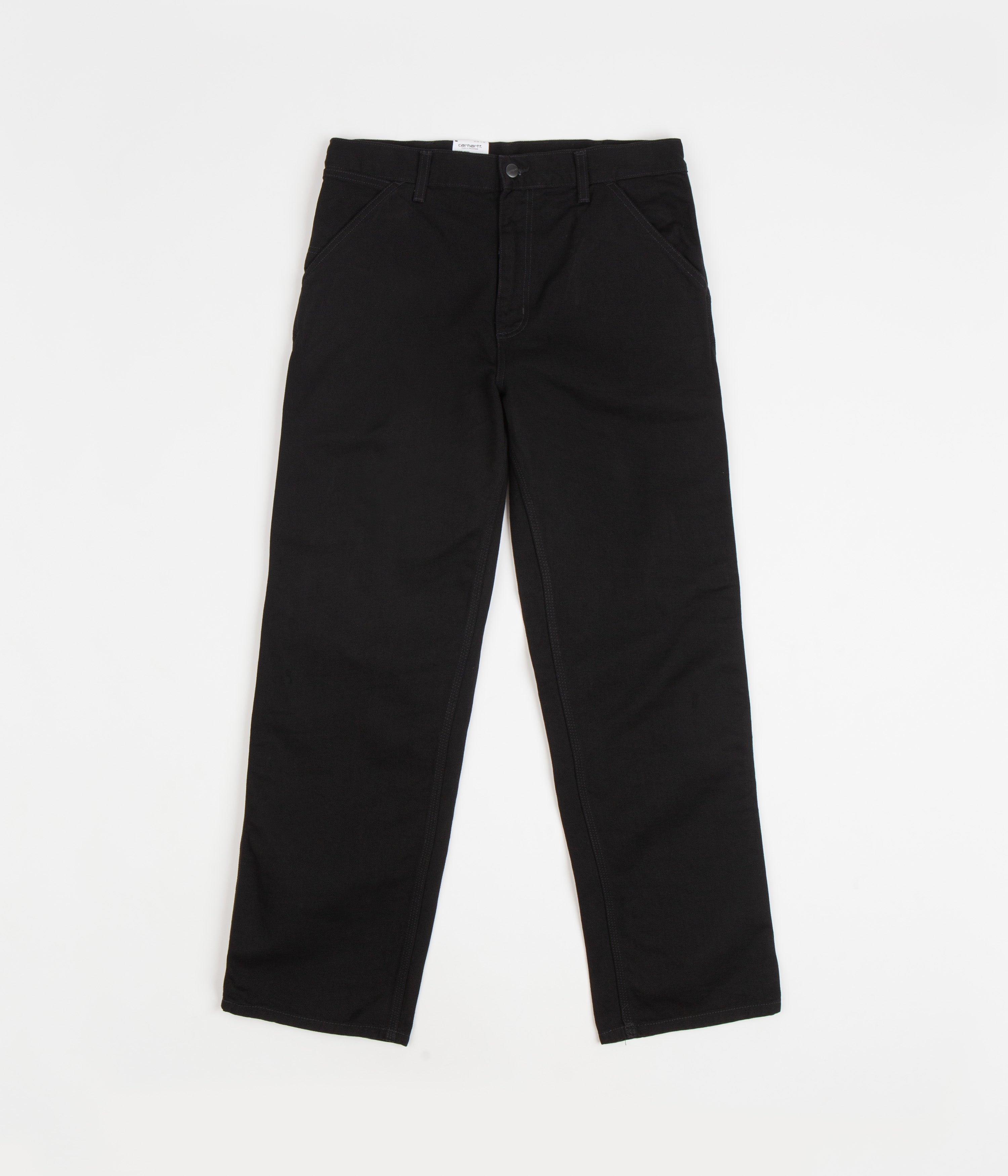Carhartt Washed Black Single Knee Denim Pants - The Ultimate Choice for Durable Style
