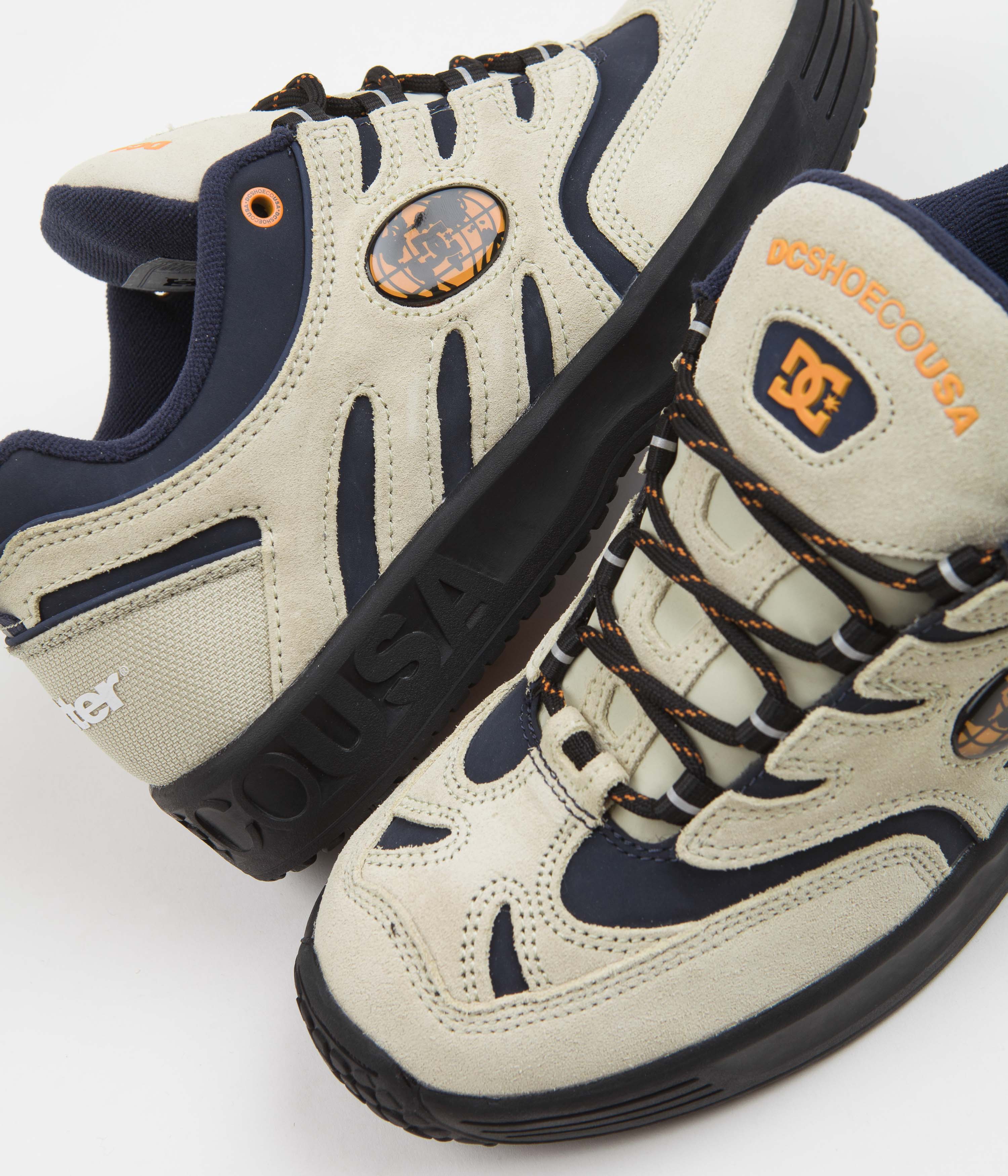 DC x Butter Goods Lukoda Shoes - Tan: Retro Skate Style!