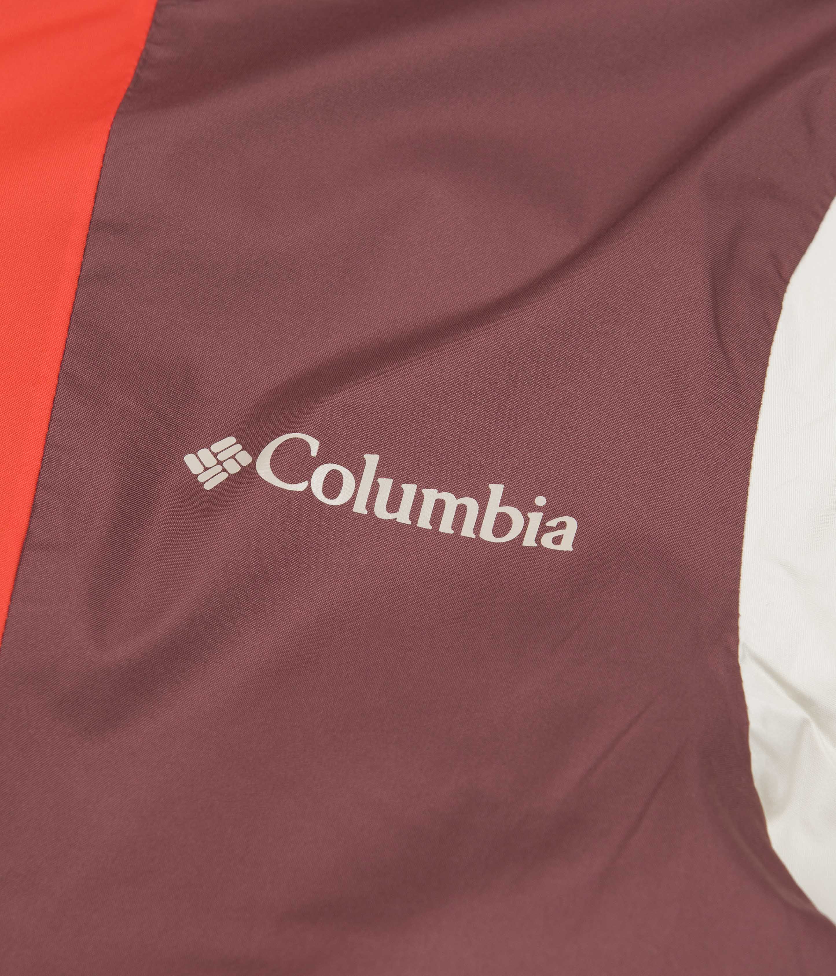 Columbia Inner Limits II Jacket - Spicy Red, Light Raisin, and Chalk