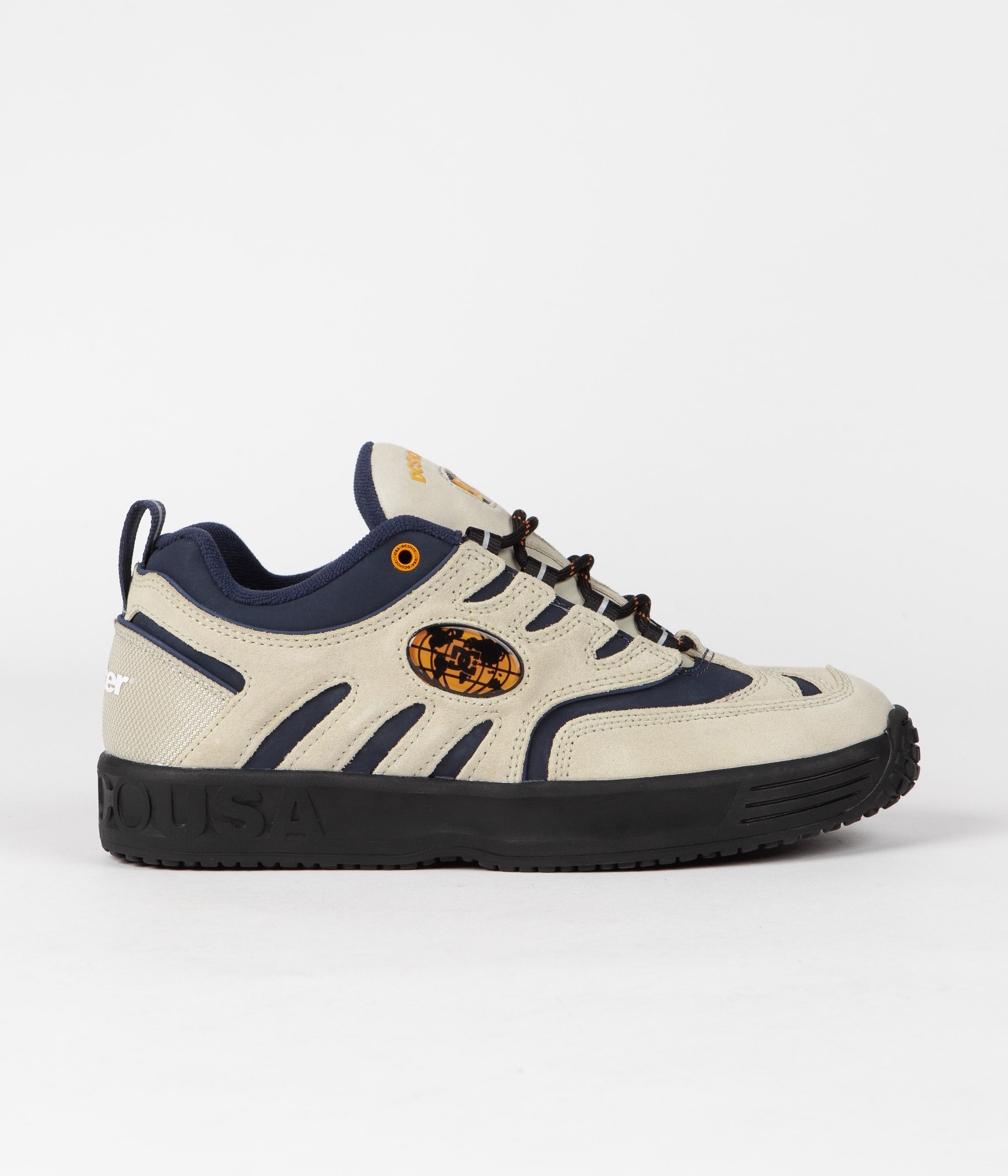 DC x Butter Goods Lukoda Shoes - Tan: Retro Skate Style!