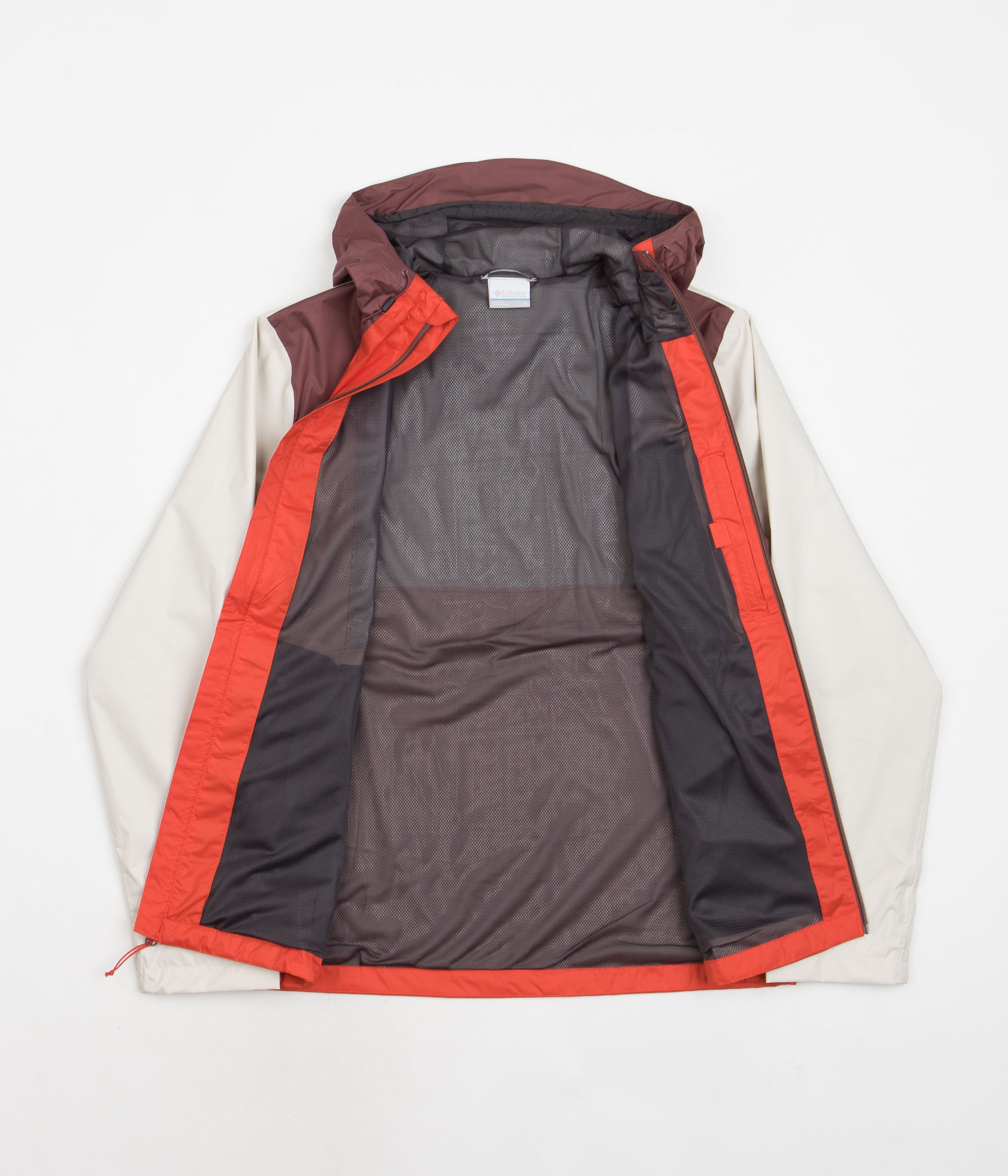 Columbia Inner Limits II Jacket - Spicy Red, Light Raisin, and Chalk