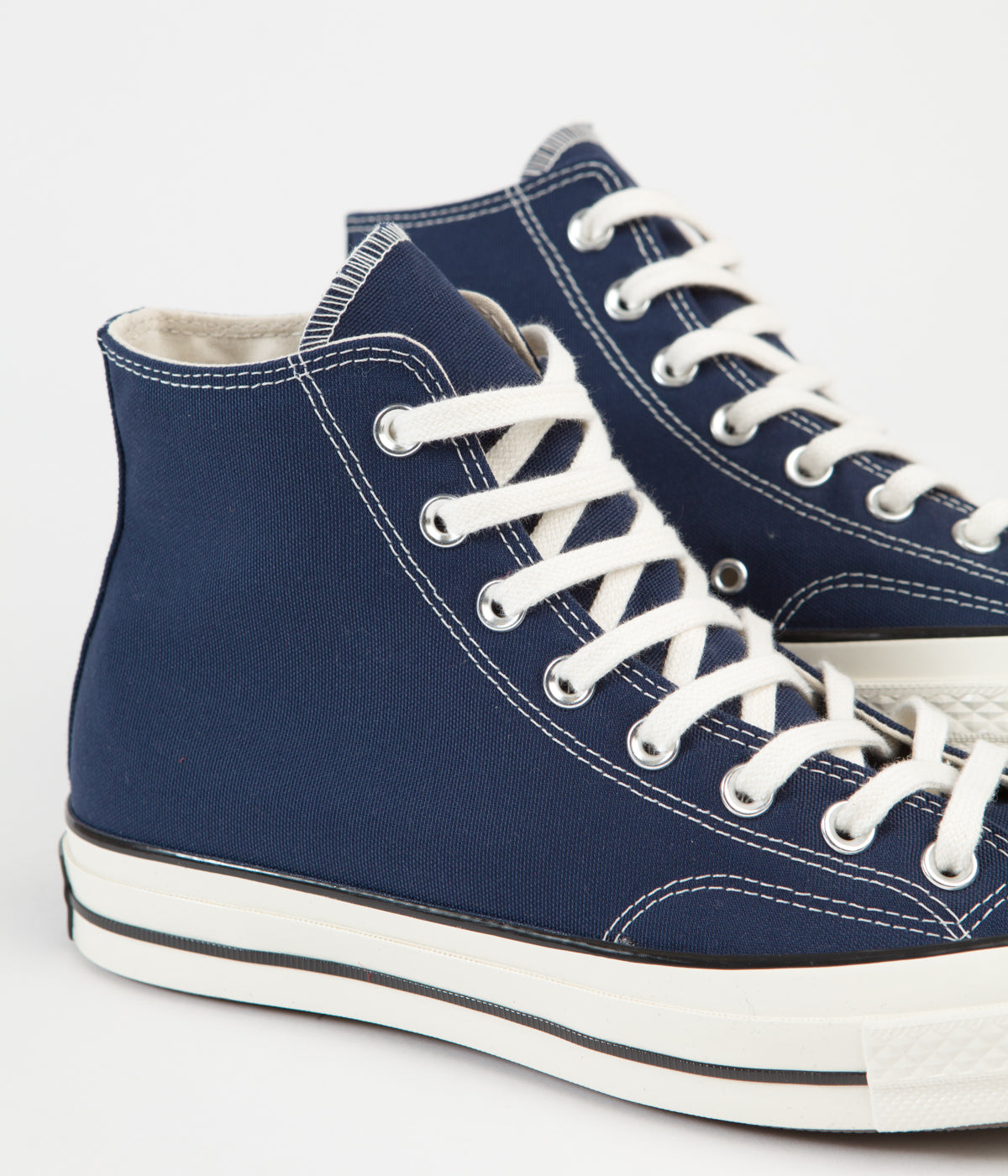 Converse CTAS 70's Hi Recycled Shoes - Stunning Midnight Navy, Egret & Black