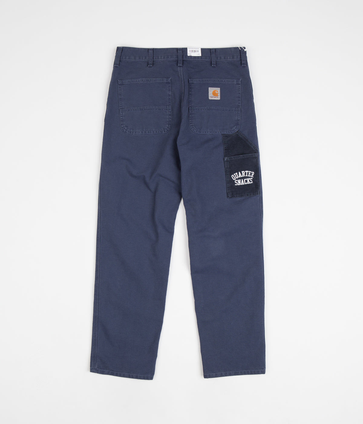 Carhartt x Quartersnacks Blue Simple Pants - A Skate and Workwear Essential