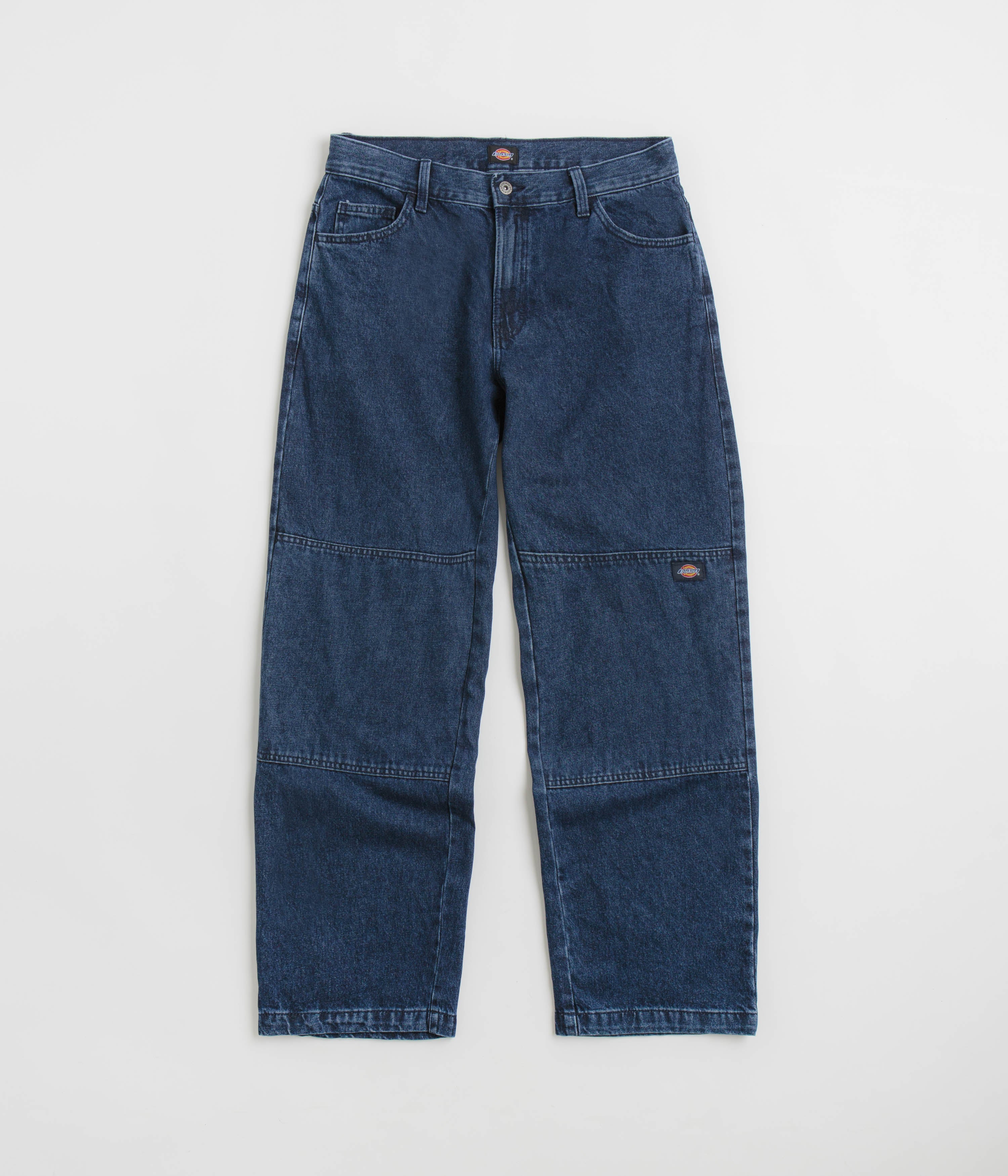 Dickies Stonewashed Indigo Blue Double Knee Jeans - A Must - Have!