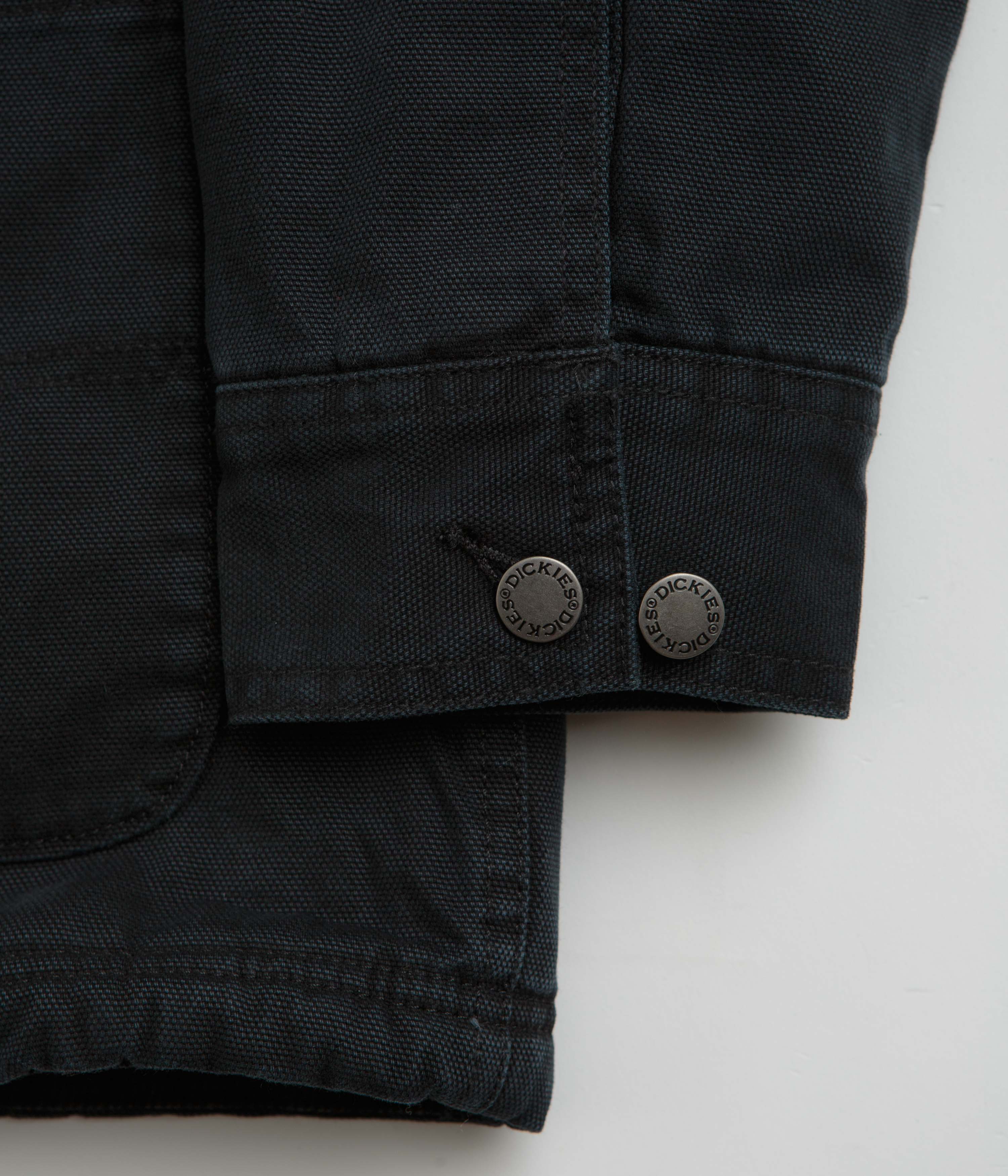 Dickies Black High Pile Fleece Lined Chore Jacket - A Timeless Essential
