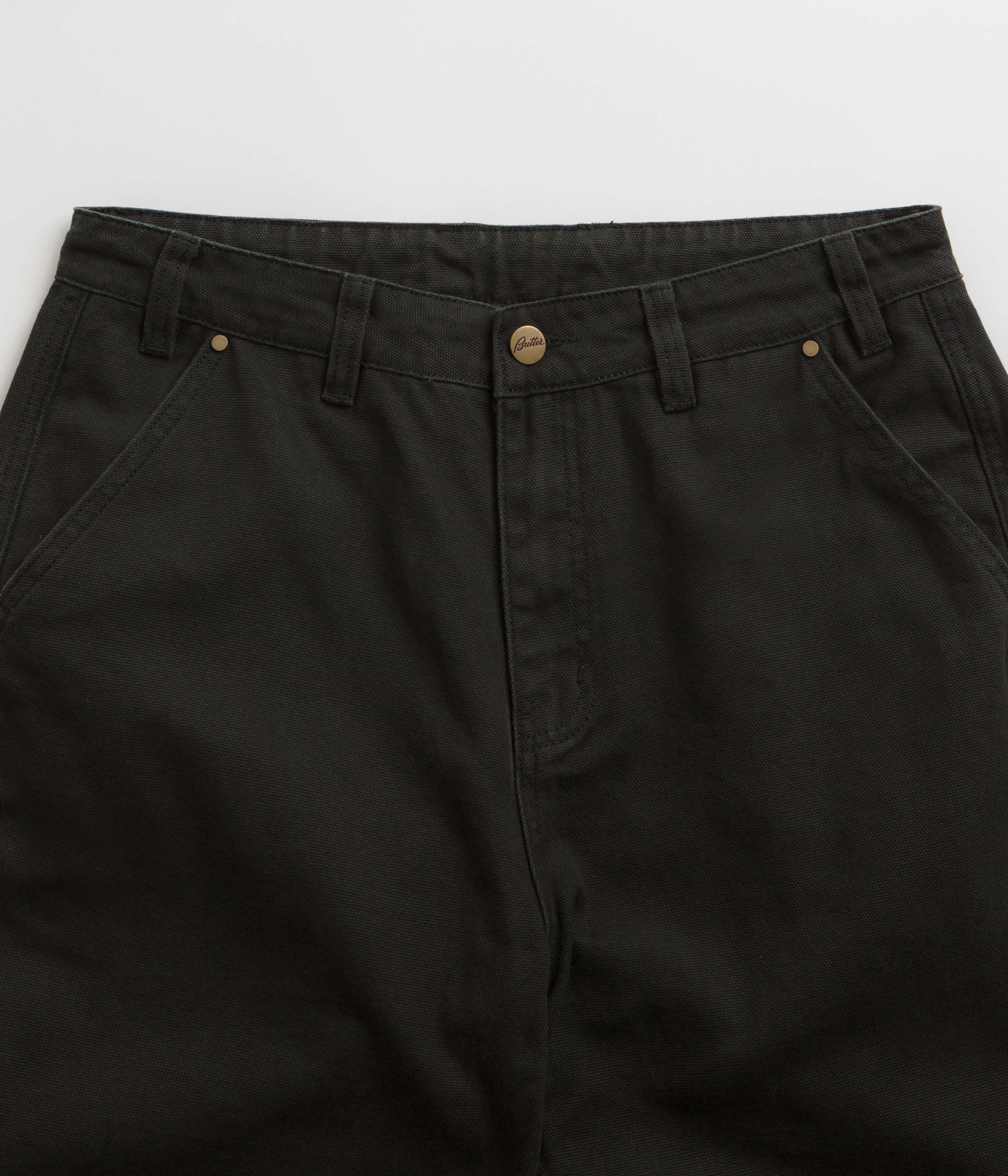 Butter Goods Stylish Black Work Pants