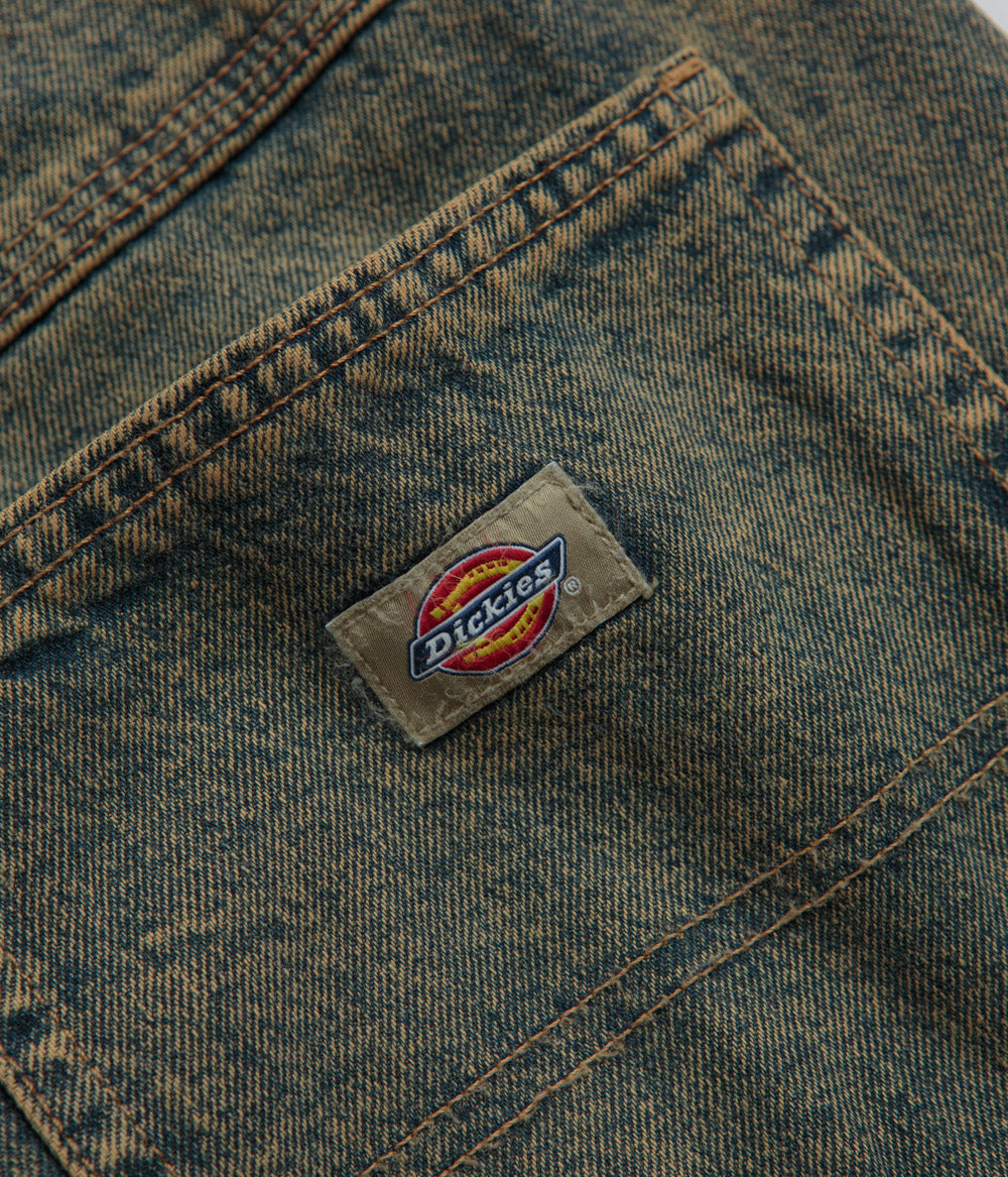 Dickies Madison Yellow Fade Indigo Jeans - Trendy and Comfortable!