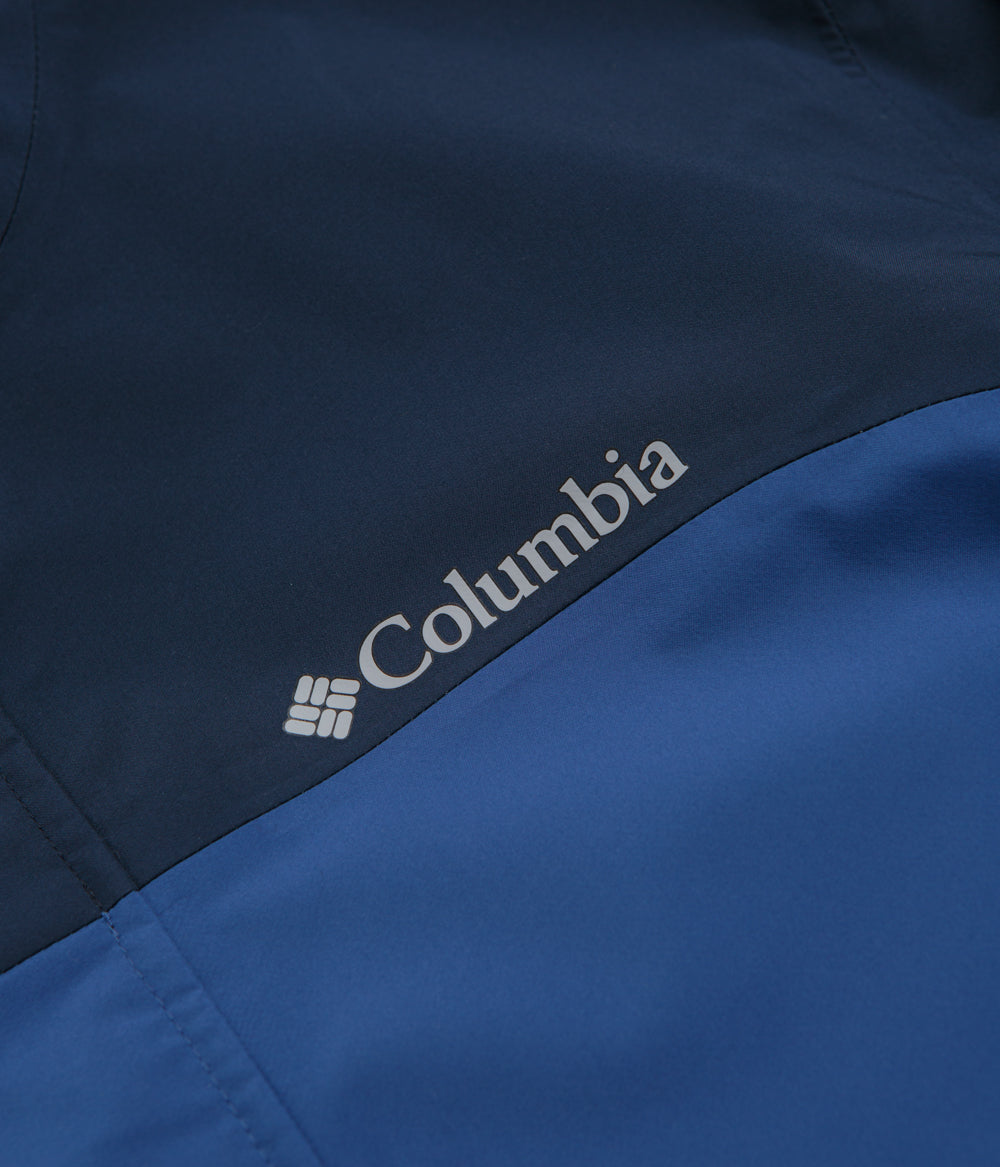Columbia Wahkeena Falls 3L Shell Jacket - Stunning Mountain Blue / Collegiate Navy