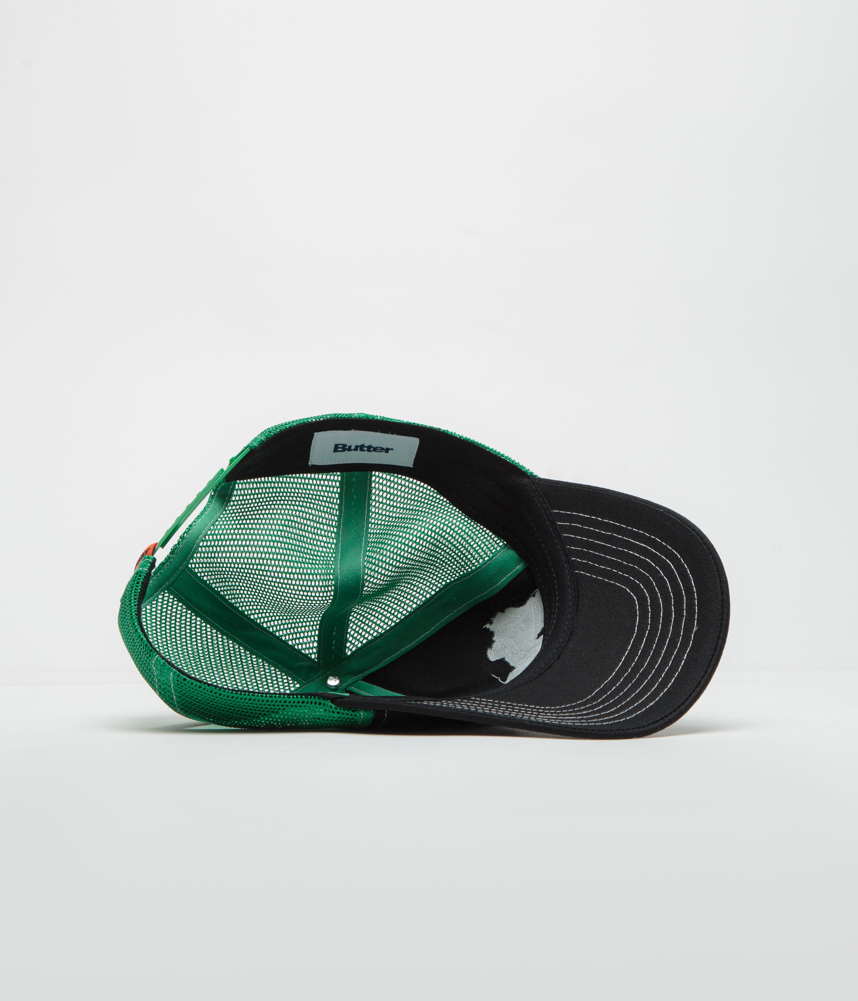 Butter Goods Edge Trucker Cap - Stylish Black