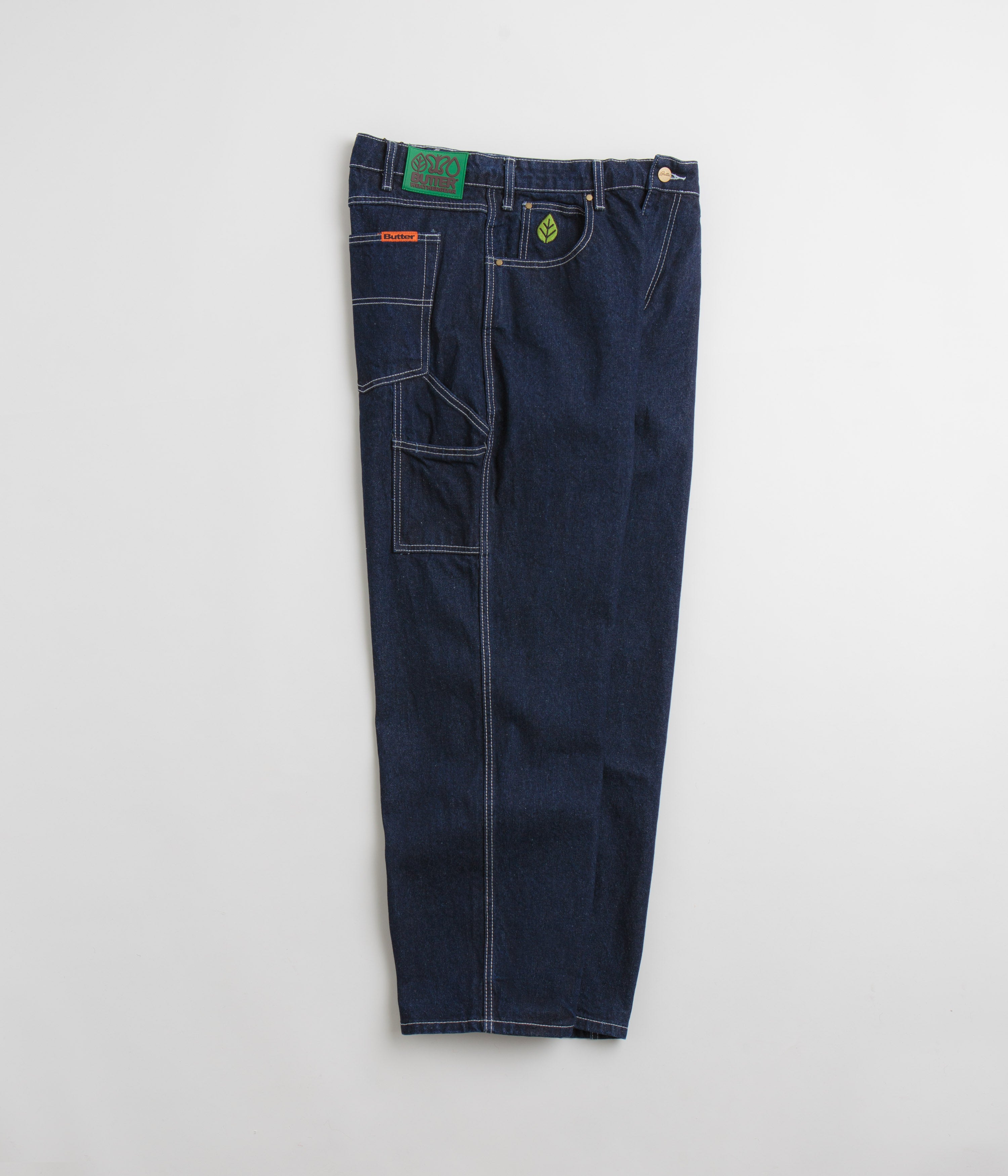 Butter Goods Dark Indigo Weathergear Heavyweight Jeans - A Stylish Essential!