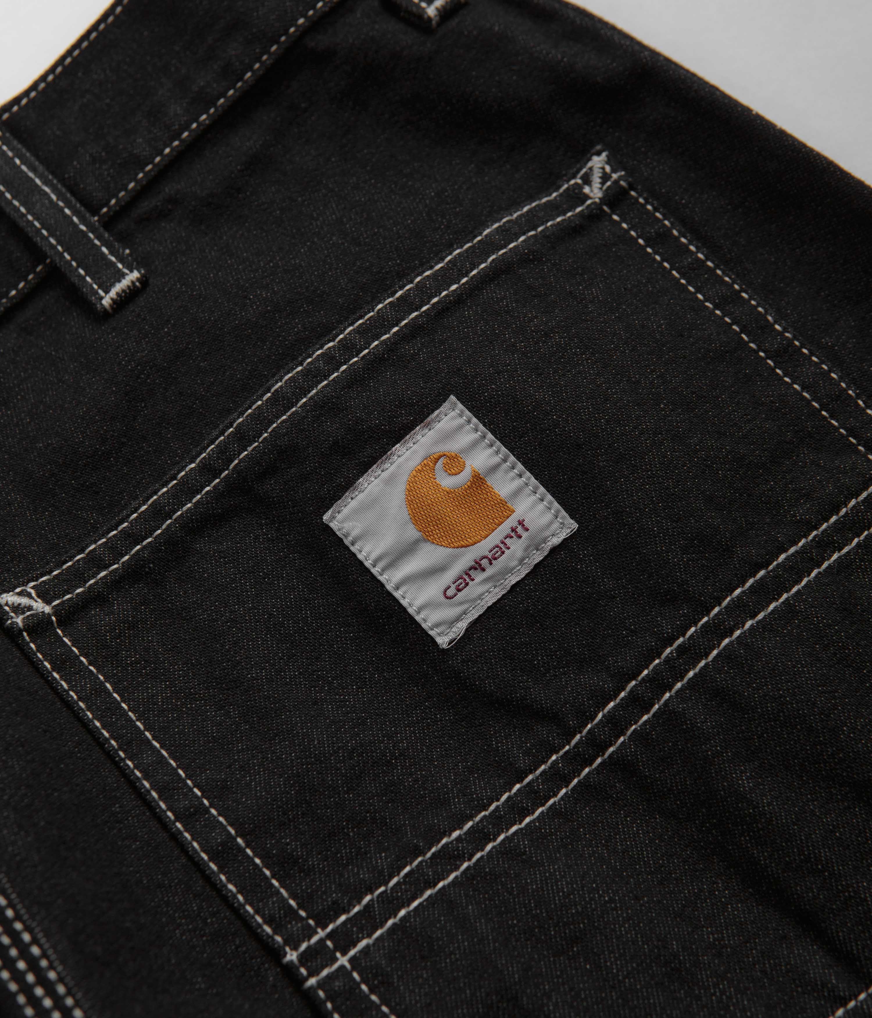 Carhartt One Wash Black Simple Pants - Timeless Style for Everyday!