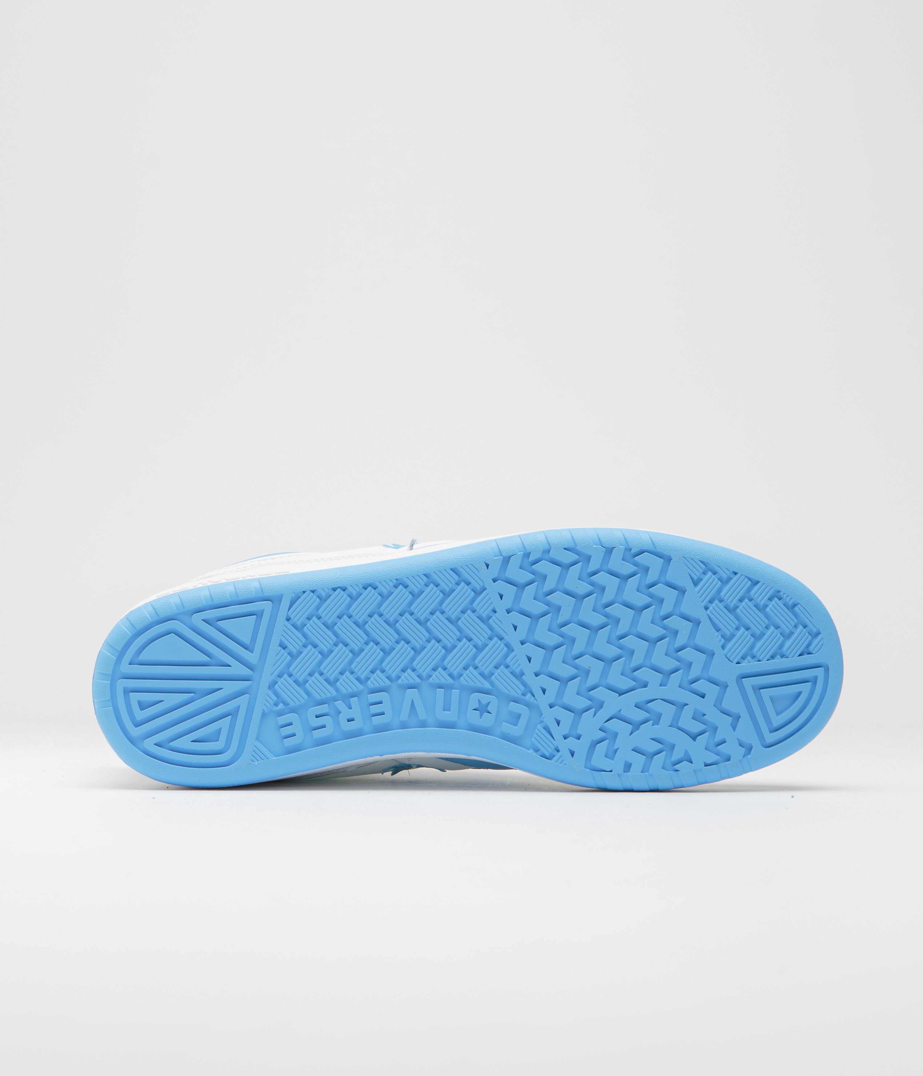 Converse Fastbreak Pro Mid Shoes - Stunning White / Light Blue Combo