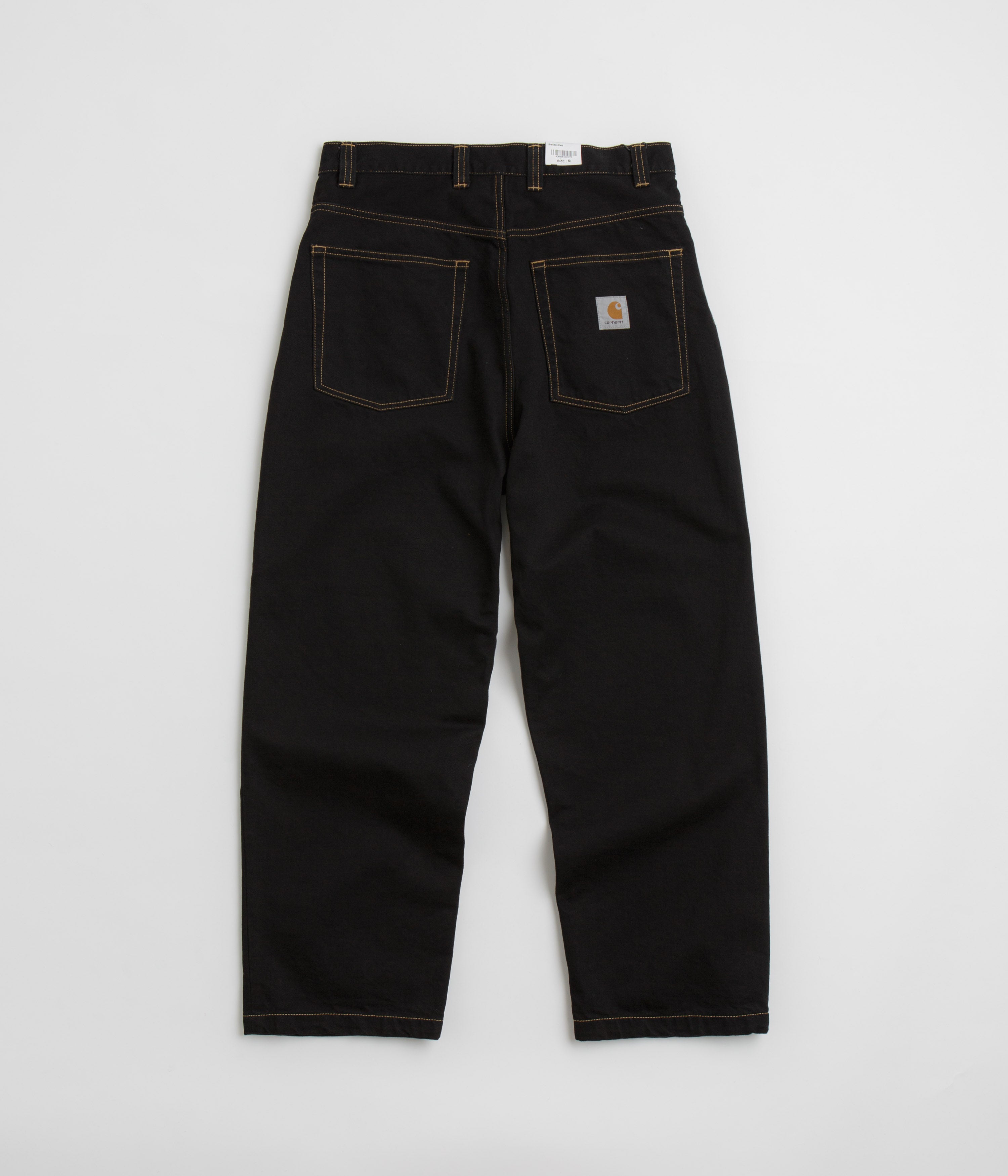 Carhartt Brandon Denim Pants - Stylish Black Rinsed