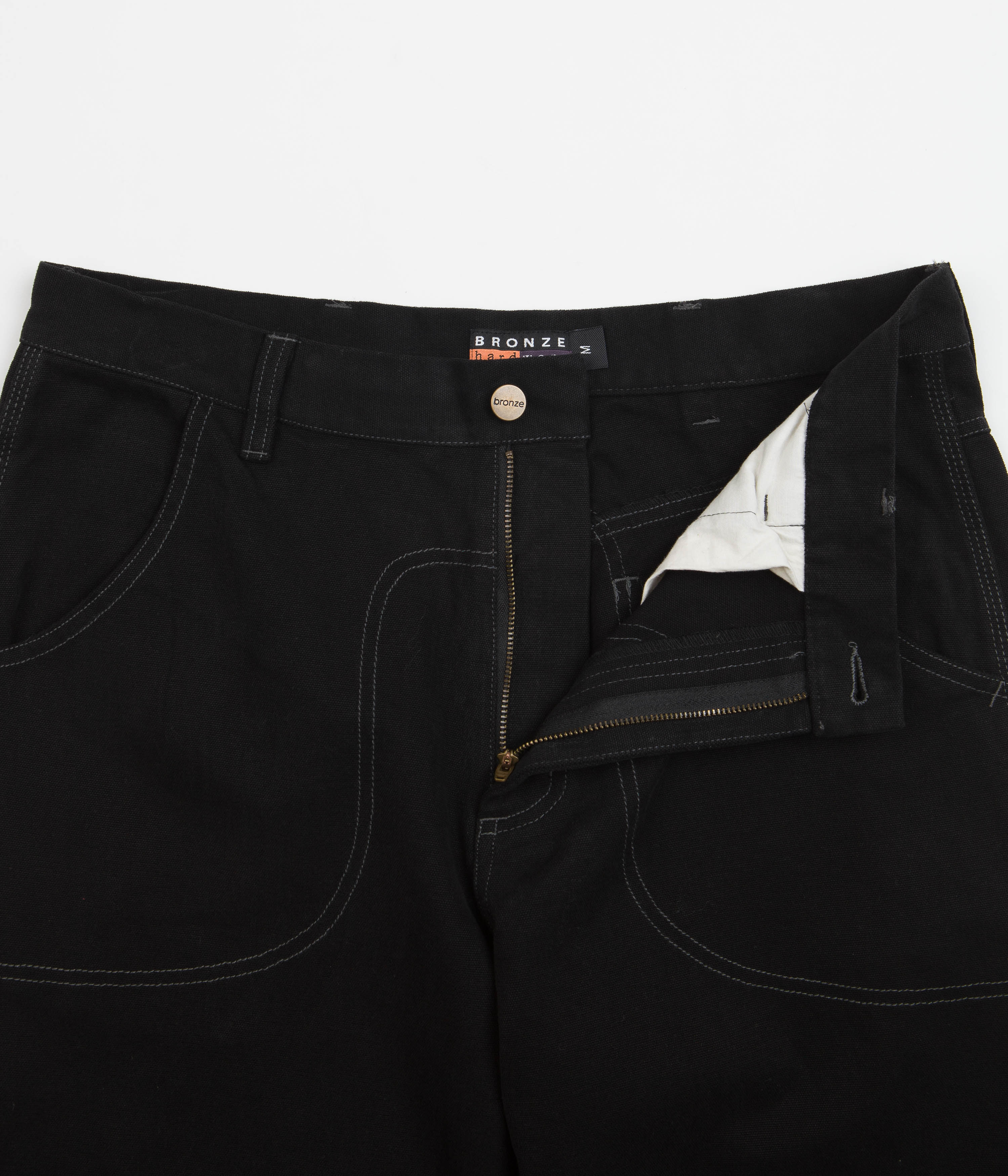 Bronze 56K Black Duck Canvas Pants - Stylish Winter Must-Have