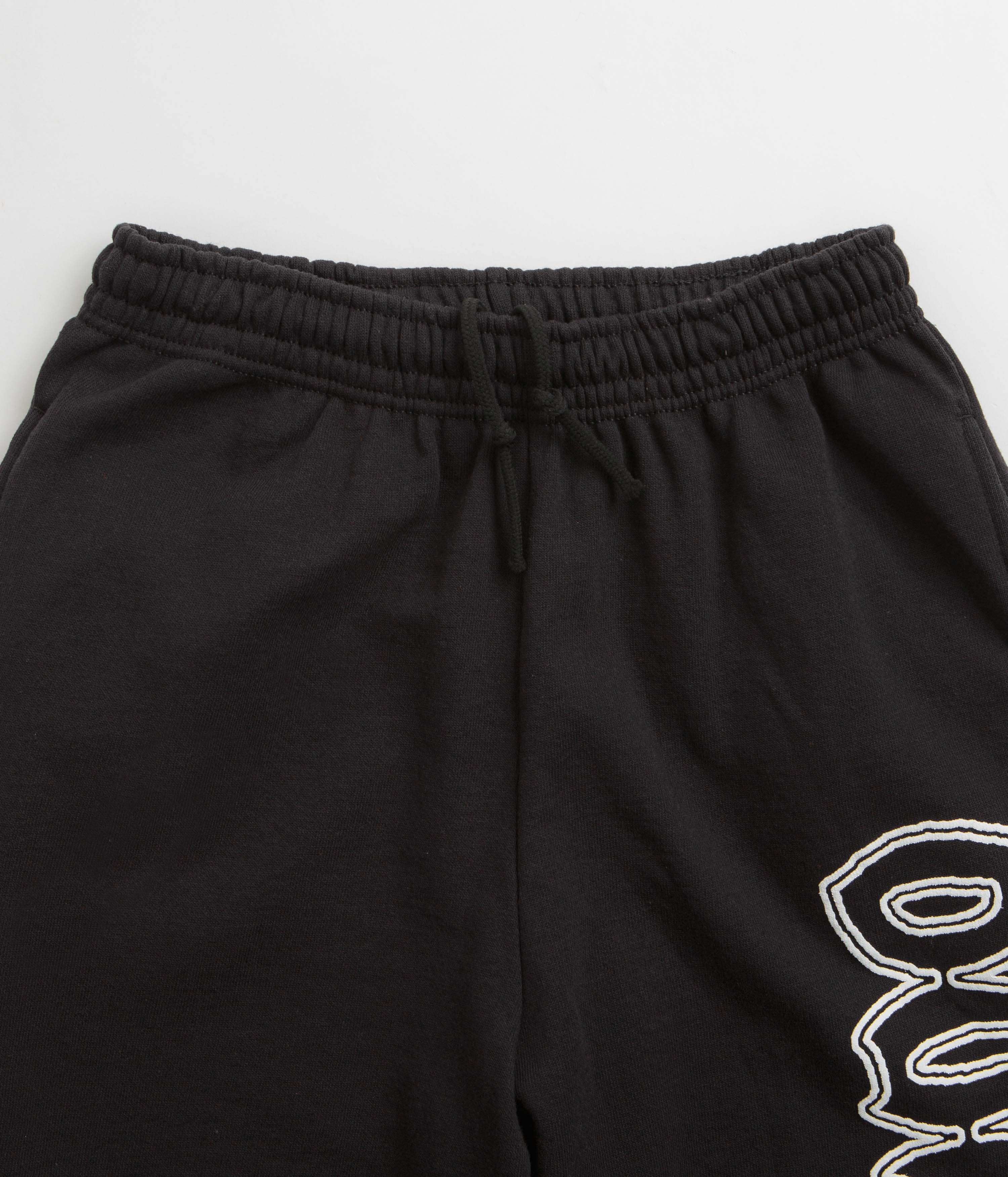 Stunning Dungeon Logo Joggers in Sleek Black