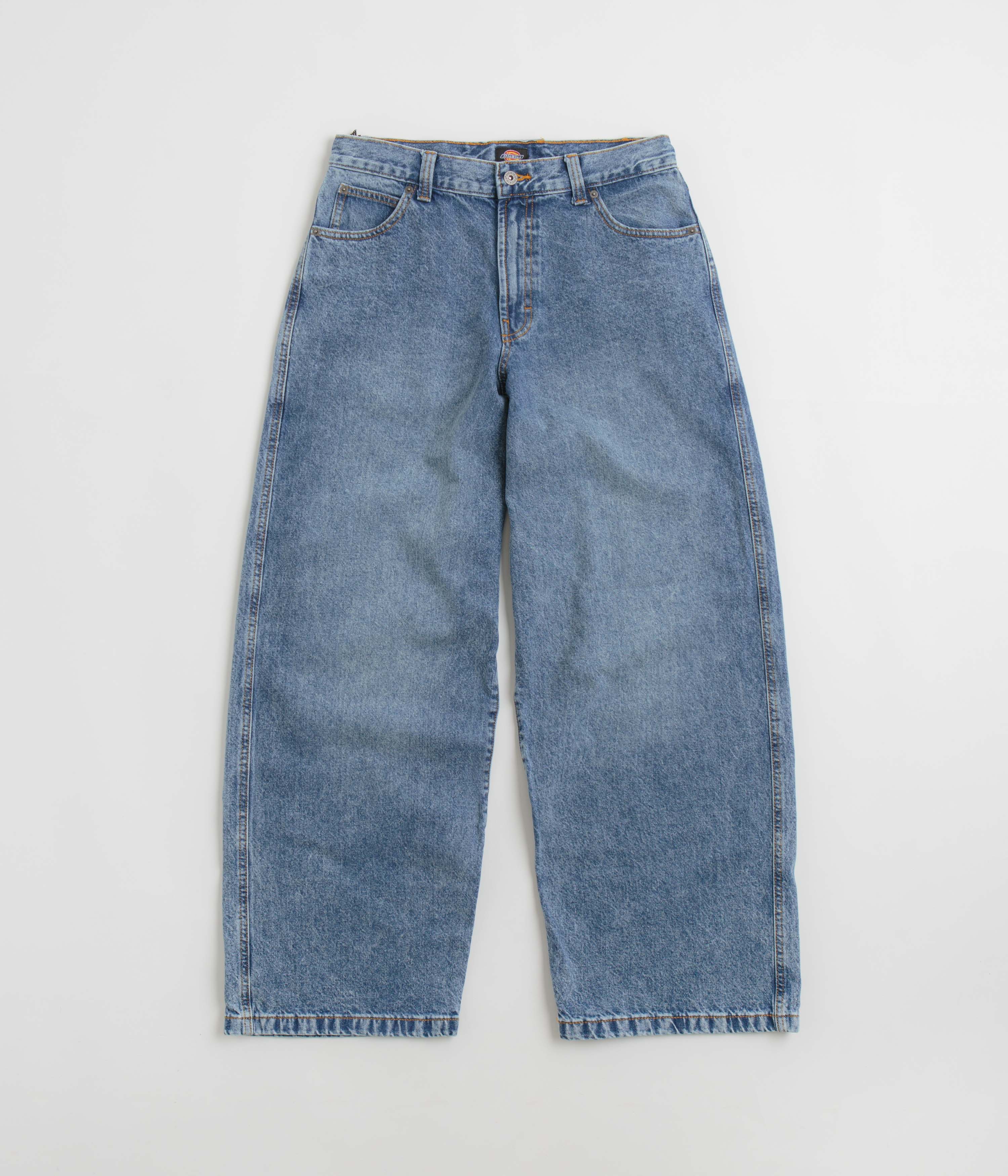 Dickies Loose Wave Jeans - Stunning Rinsed Blue with Fade