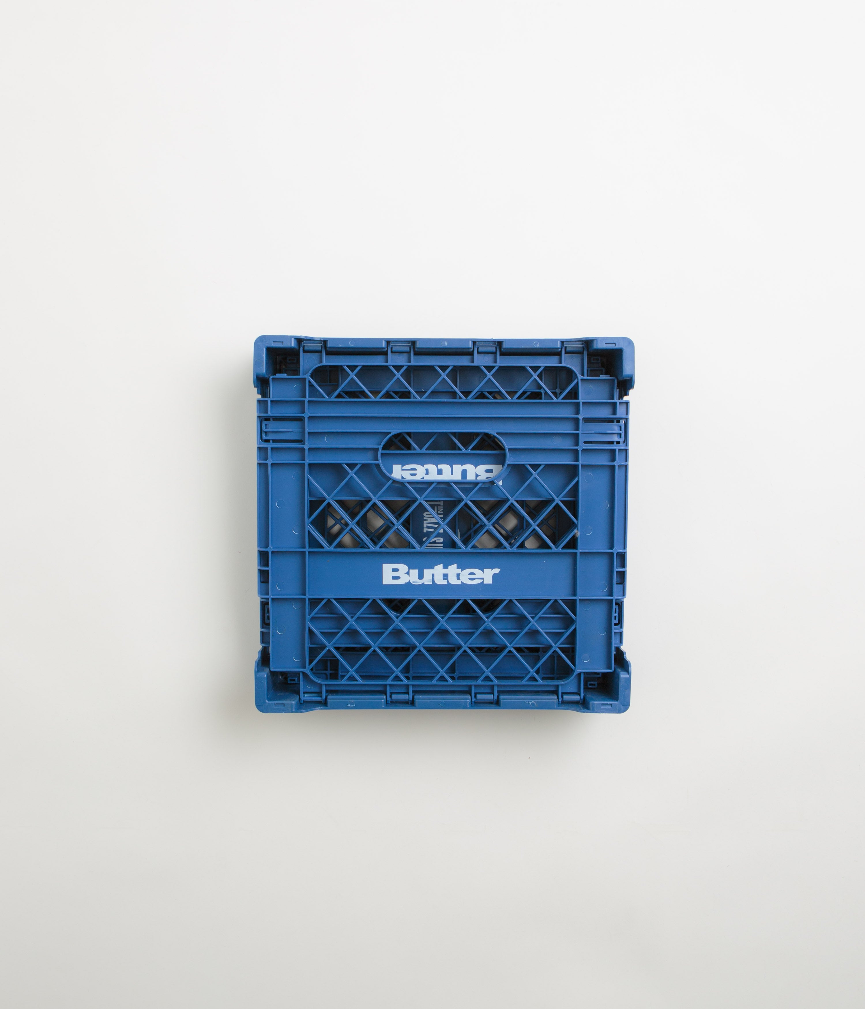 Butter Goods x Blue Note Royal Blue Collapsible Record Crate - A Must-Have!