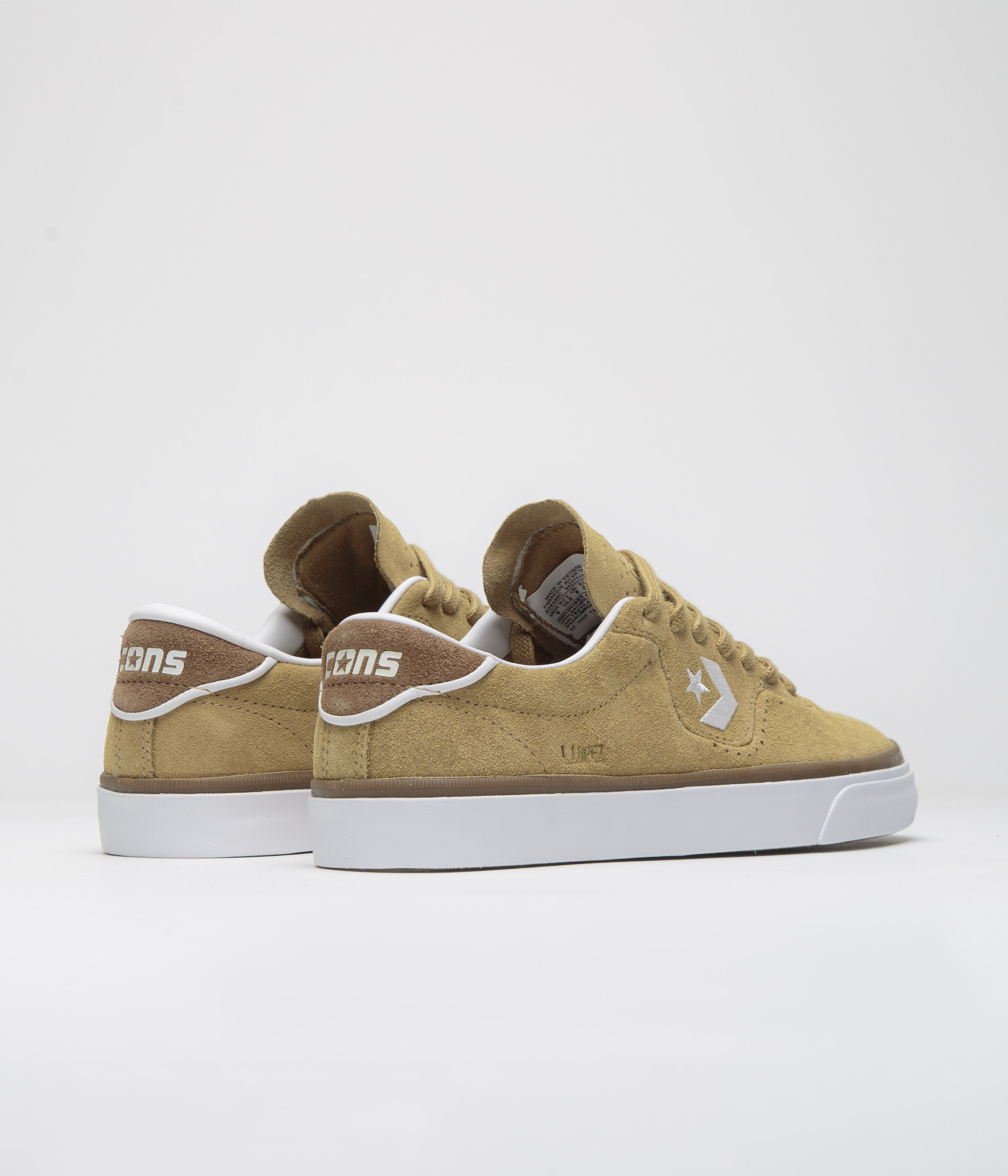 Converse Cons Louie Lopez Pro Ox Shoes - Stunning Toadstool Tan / Dark Whiskey