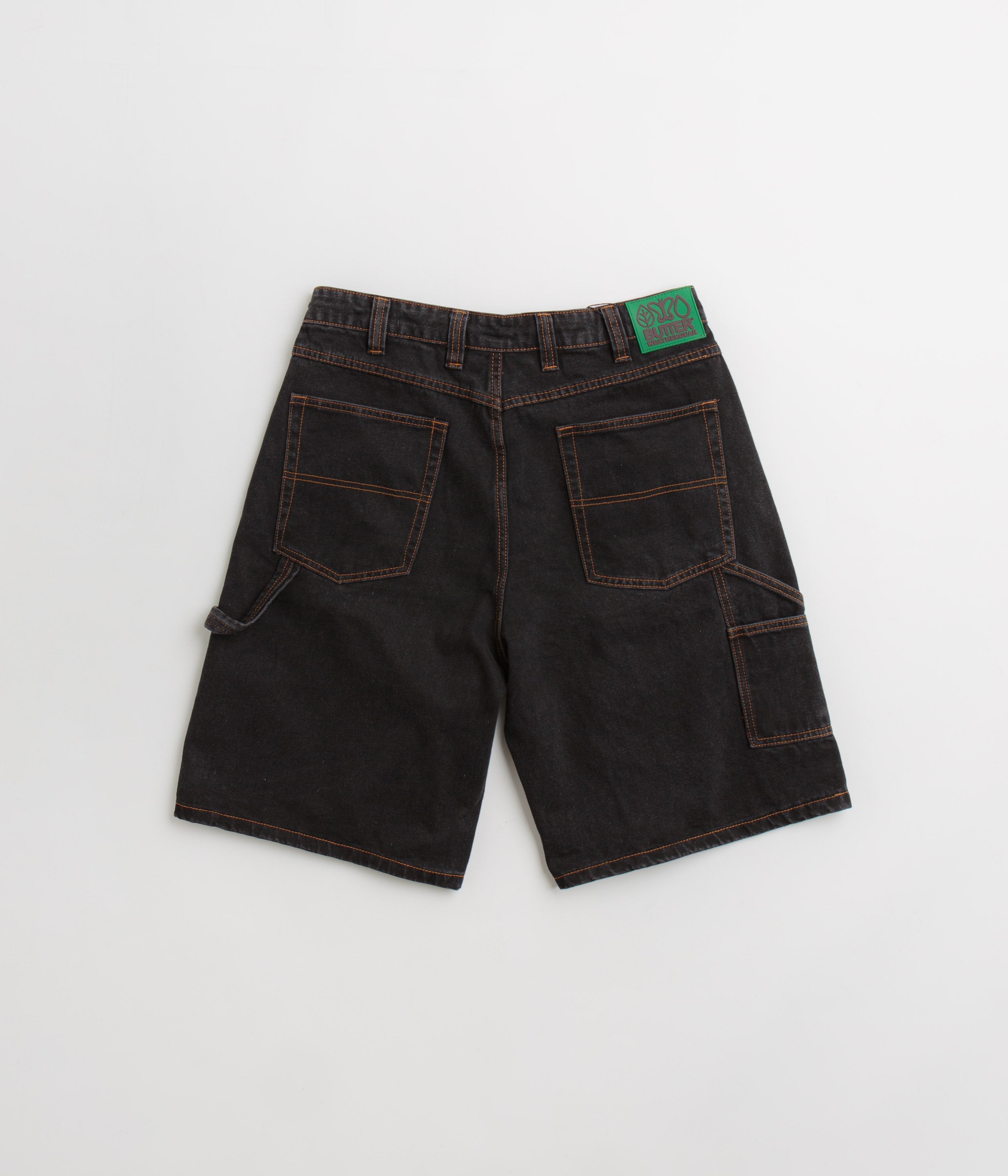 Butter Goods Weathergear Washed Black Denim Shorts - A Skate Lover's Dream!