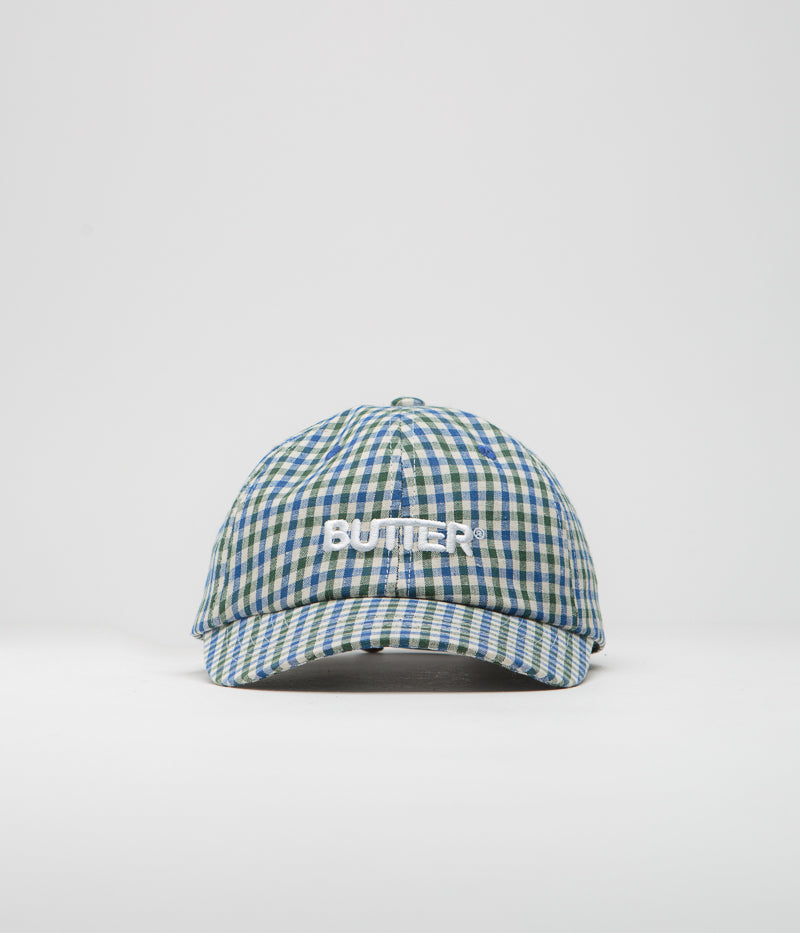 Butter Goods Fern & Blue Gingham Cap - A Skateboarder's Dream!