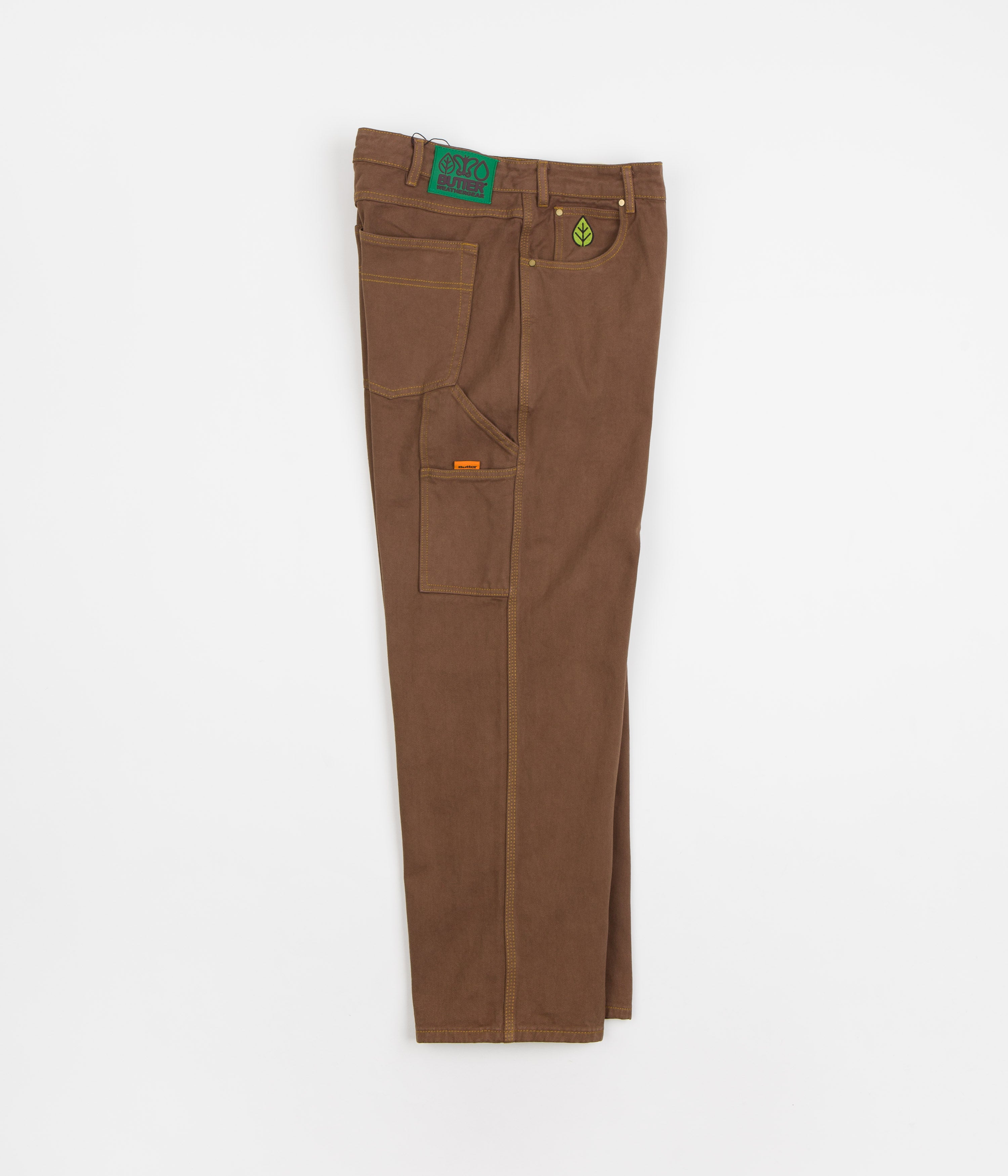 Butter Goods Brown Weathergear Heavyweight Jeans - A Skateboarder's Dream!