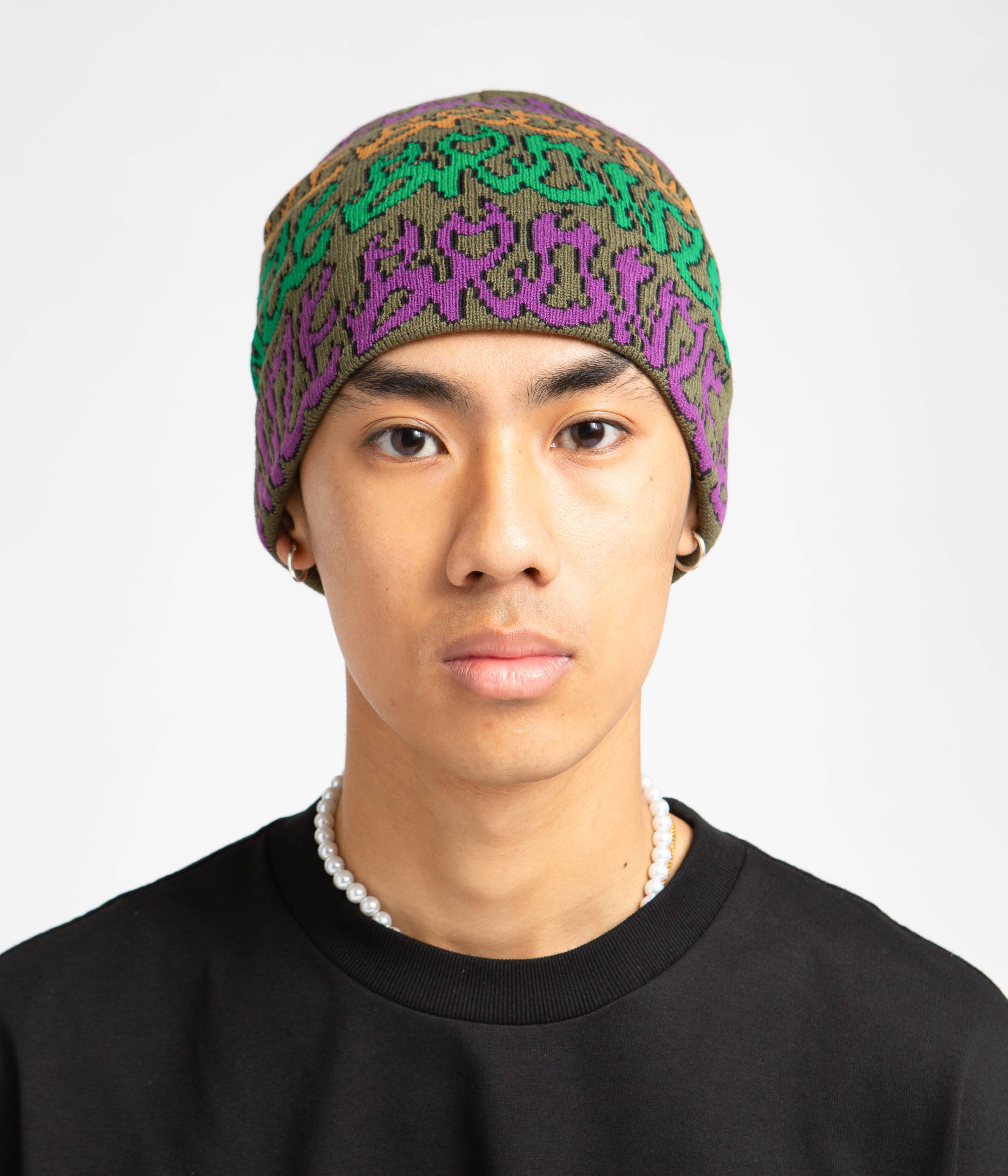 Gorgeous Olive Bronze 56K Flame Beanie