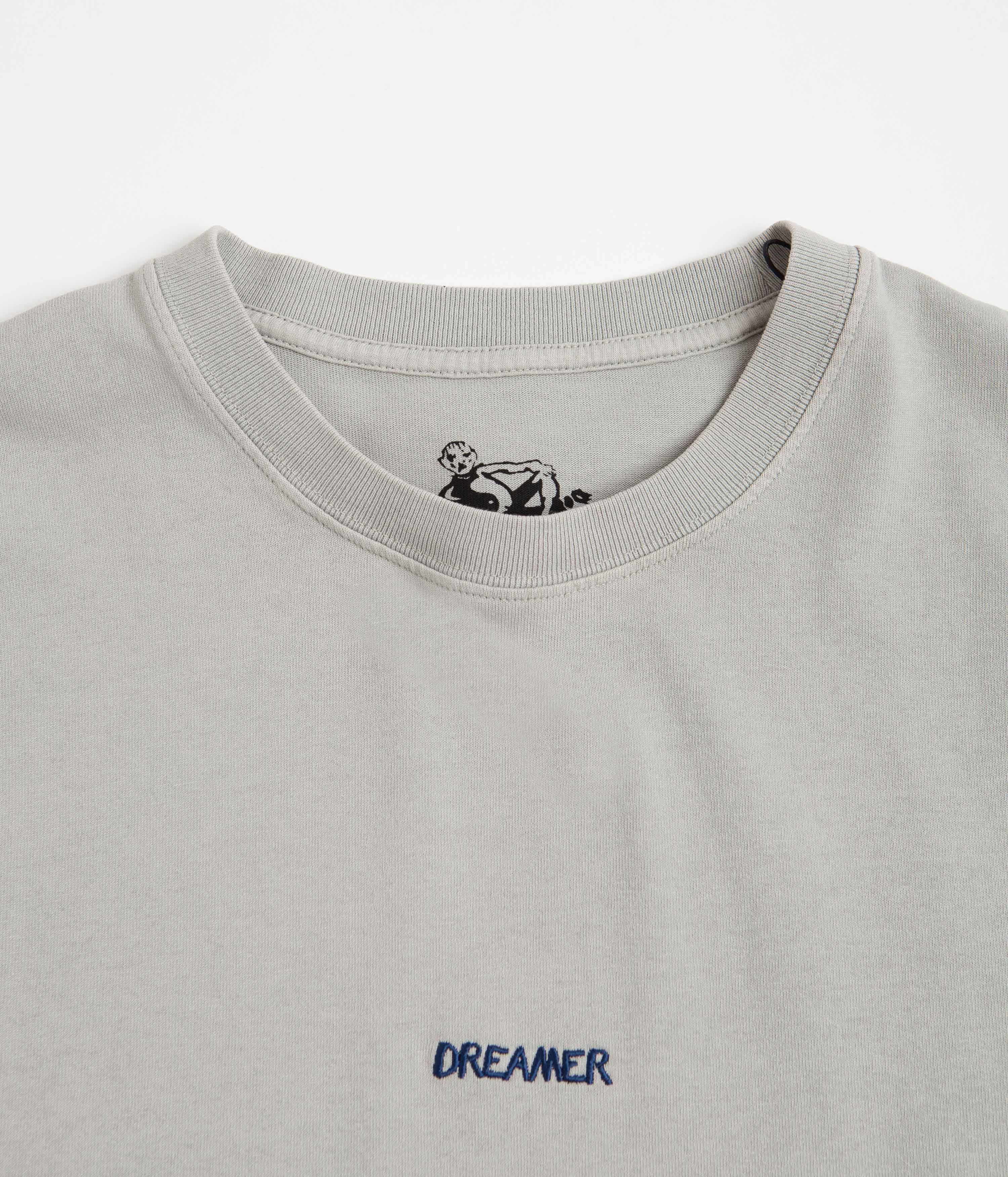Dancer Dreamer Oyster Grey T-Shirt - A Skate Lover's Dream