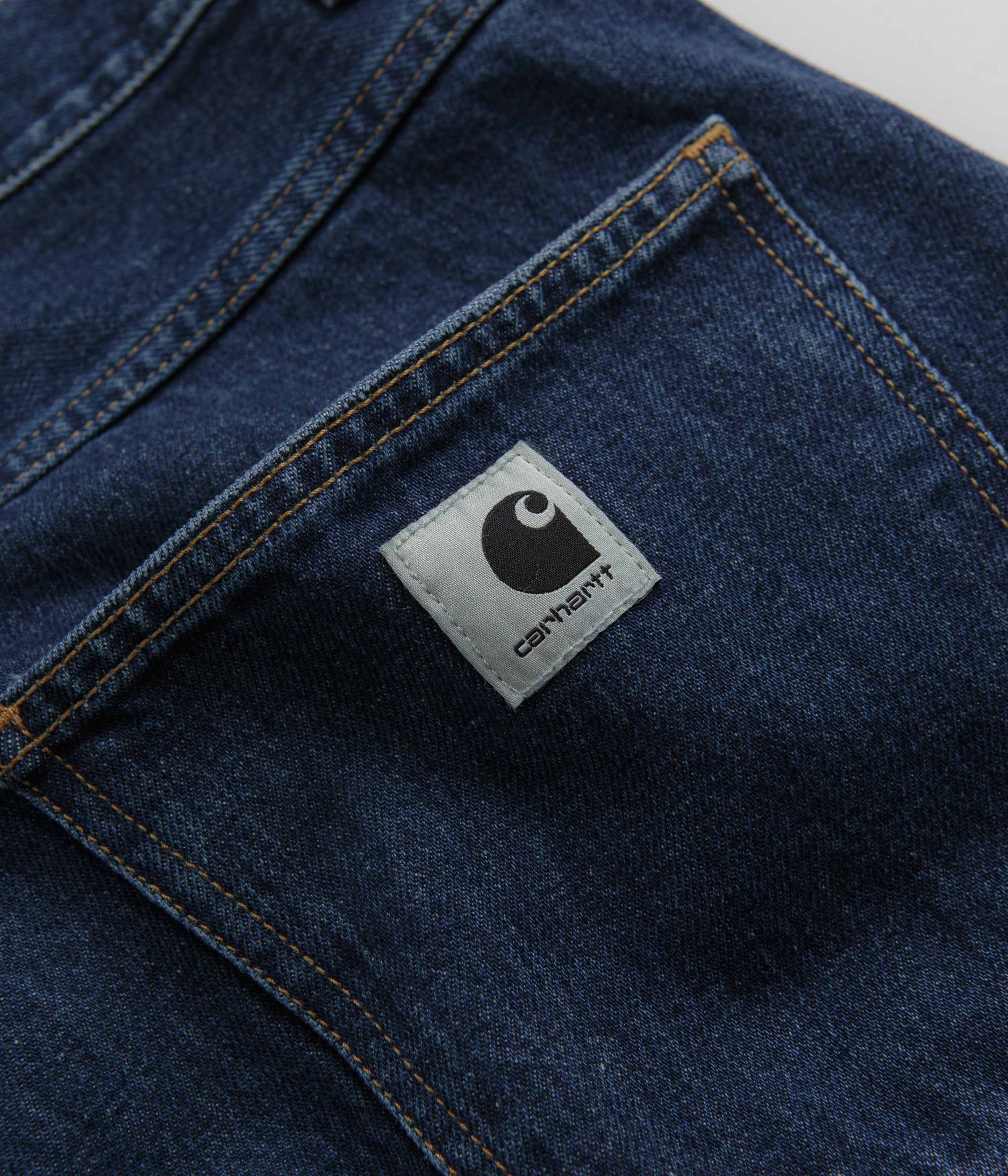 Carhartt Women's Brandon Shorts - Blue Stone Washed: Stylish and Comfortable!