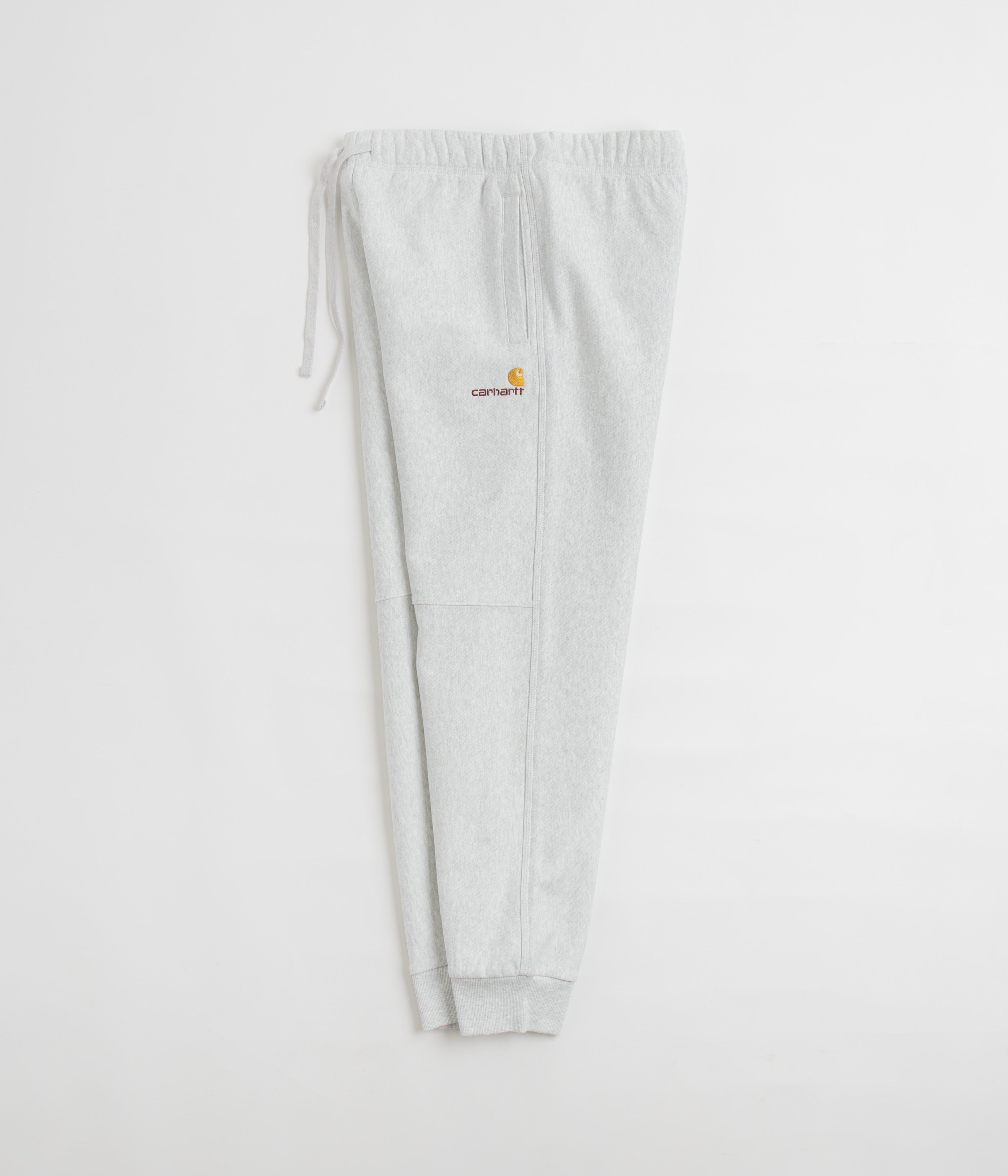 Carhartt American Script Ash Heather Sweatpants - A Must-Have!