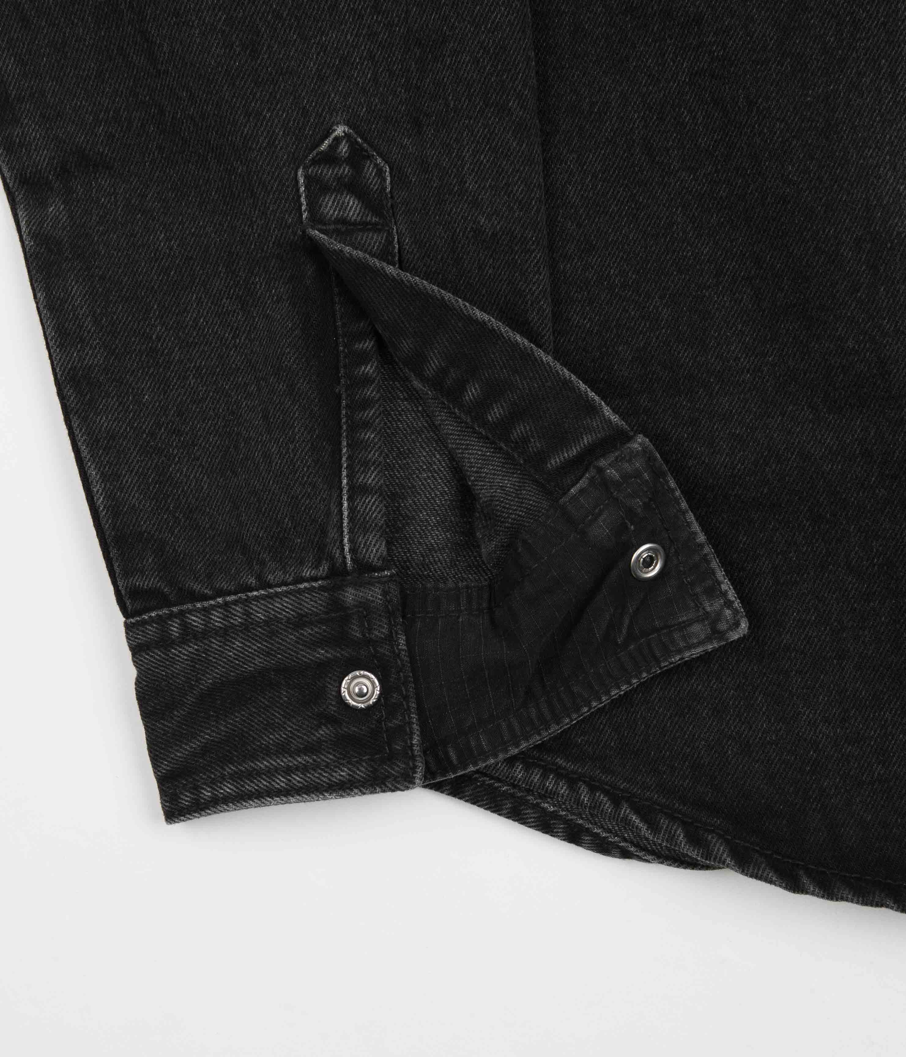 Carhartt Monterey Black Shirt Jacket - Timeless Workwear Style